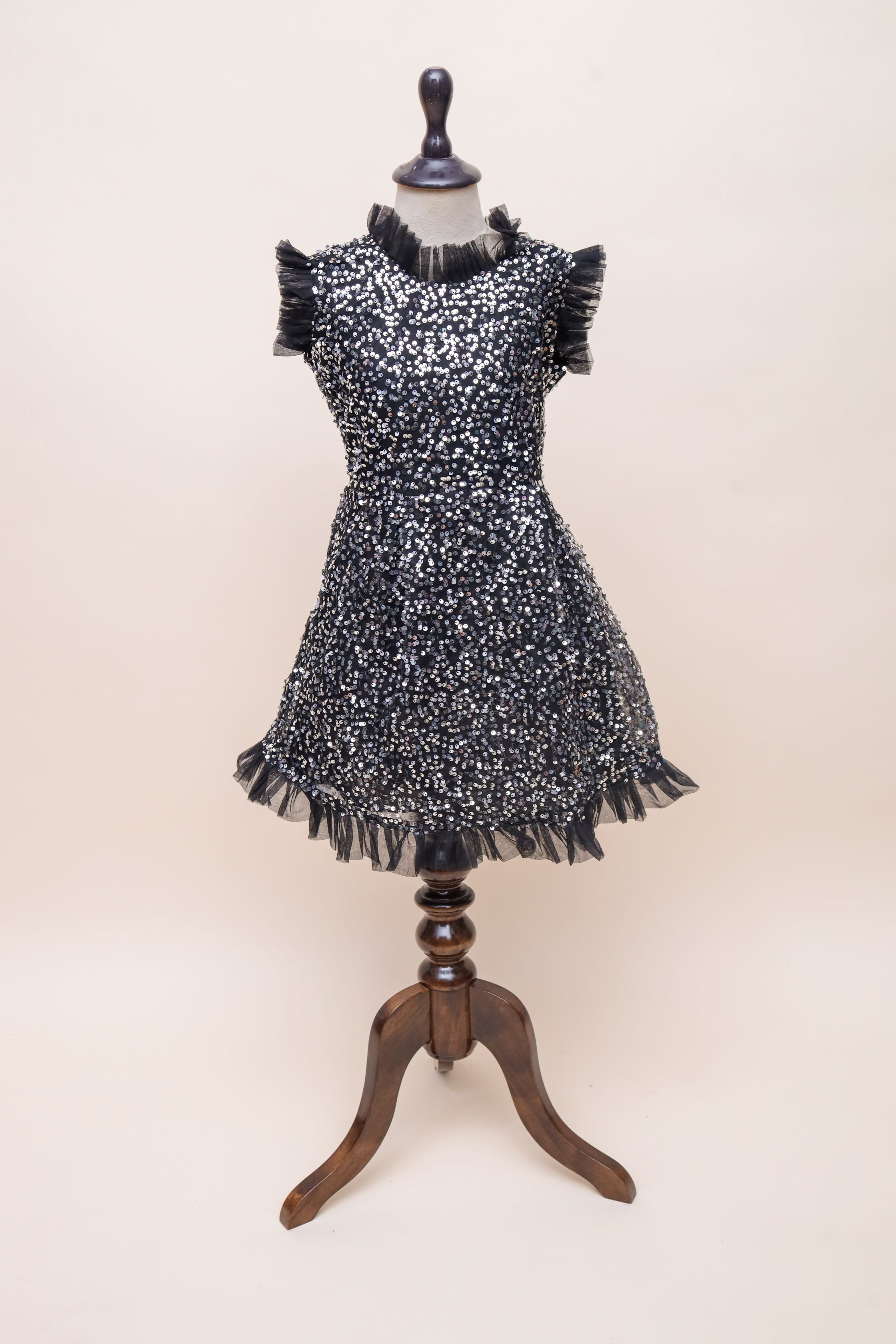 Sequin Party Frock Dress