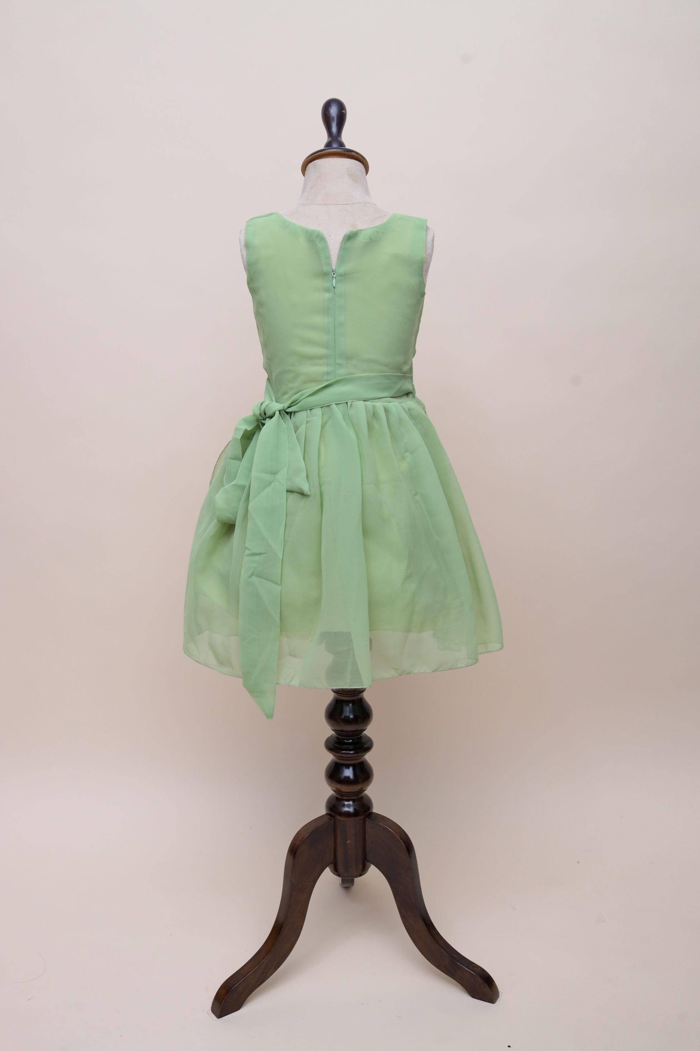 Chiffon Bow Frock Dress