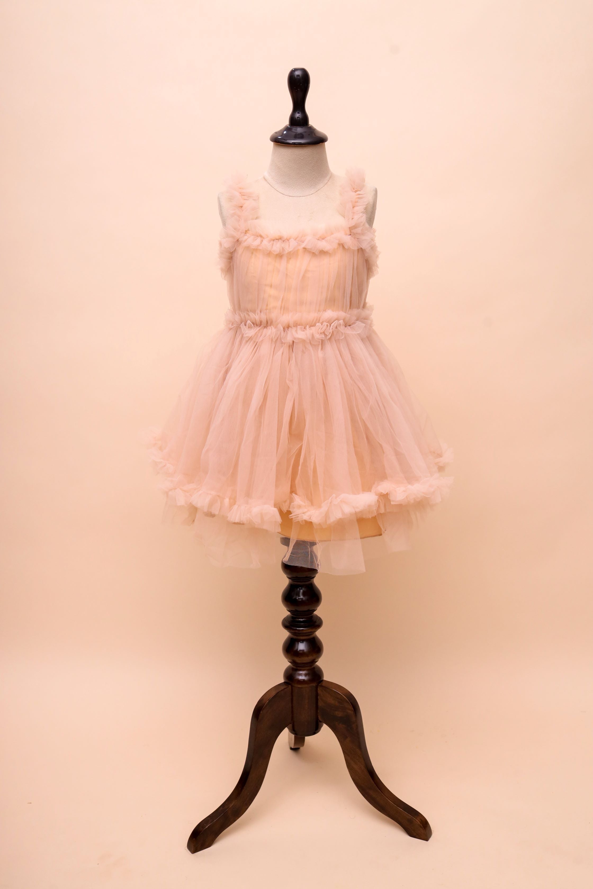 Pastel Tulle Frock Dress