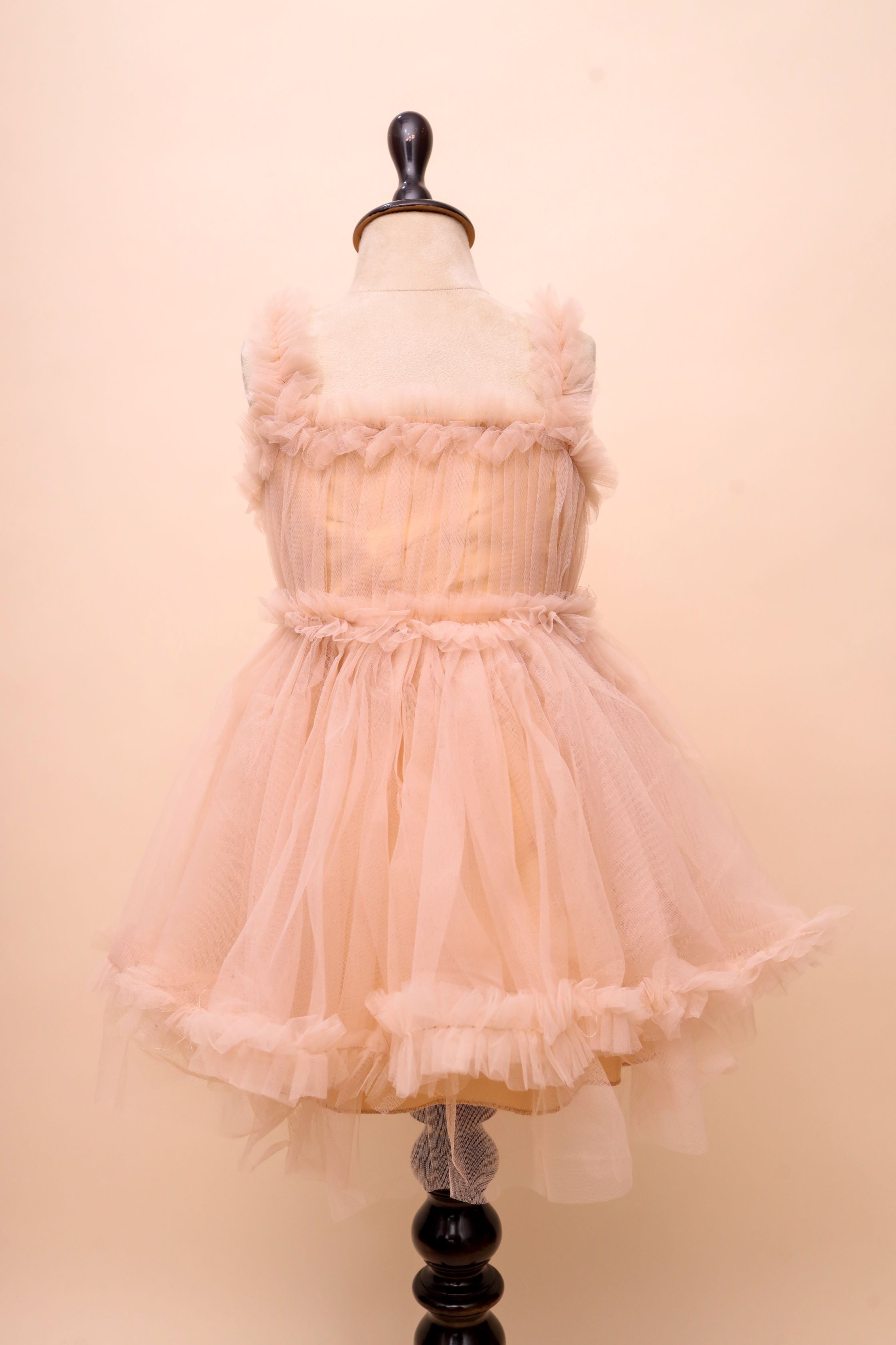 Pastel Tulle Frock Dress