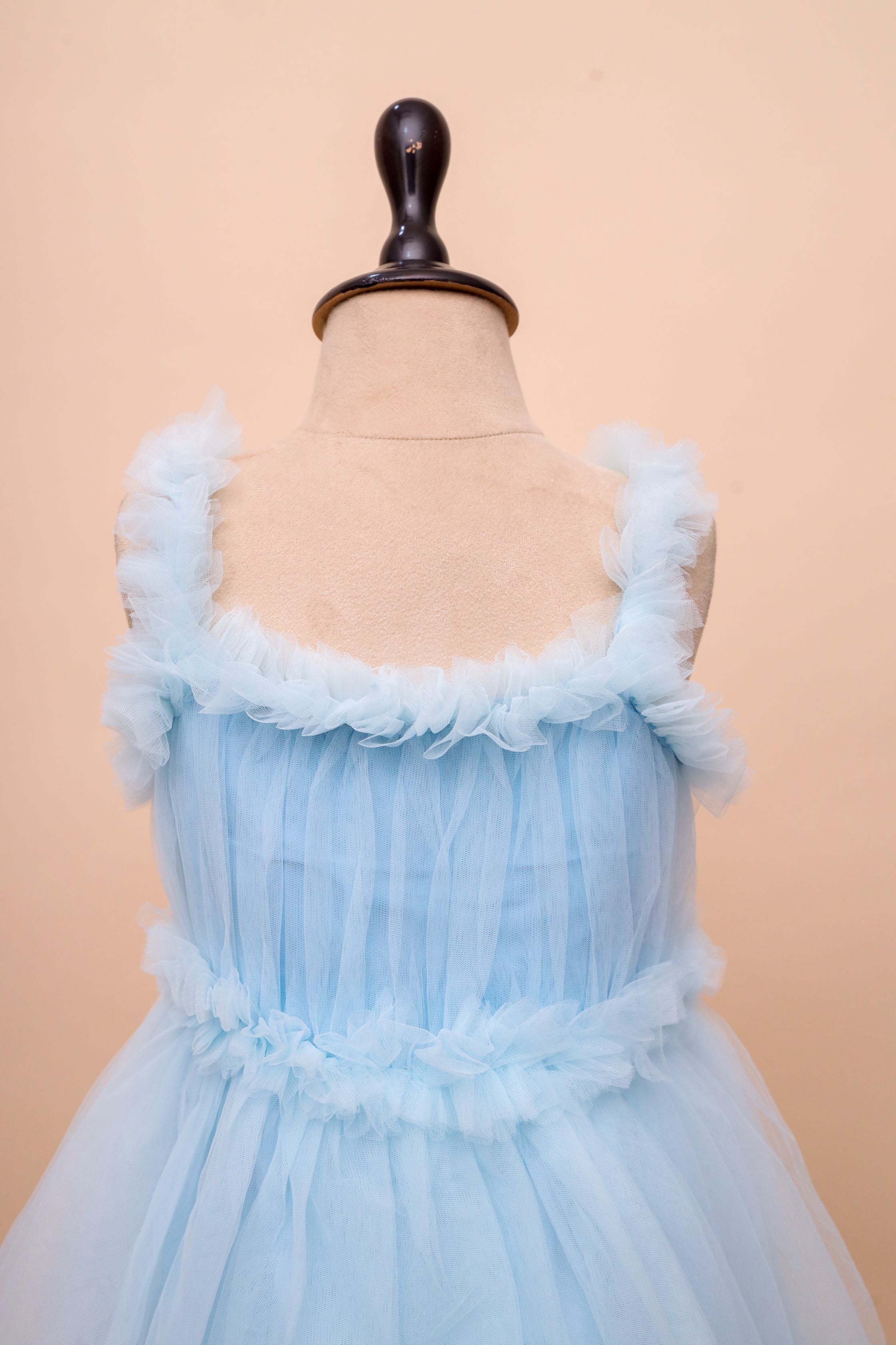 Pastel Tulle Frock Dress