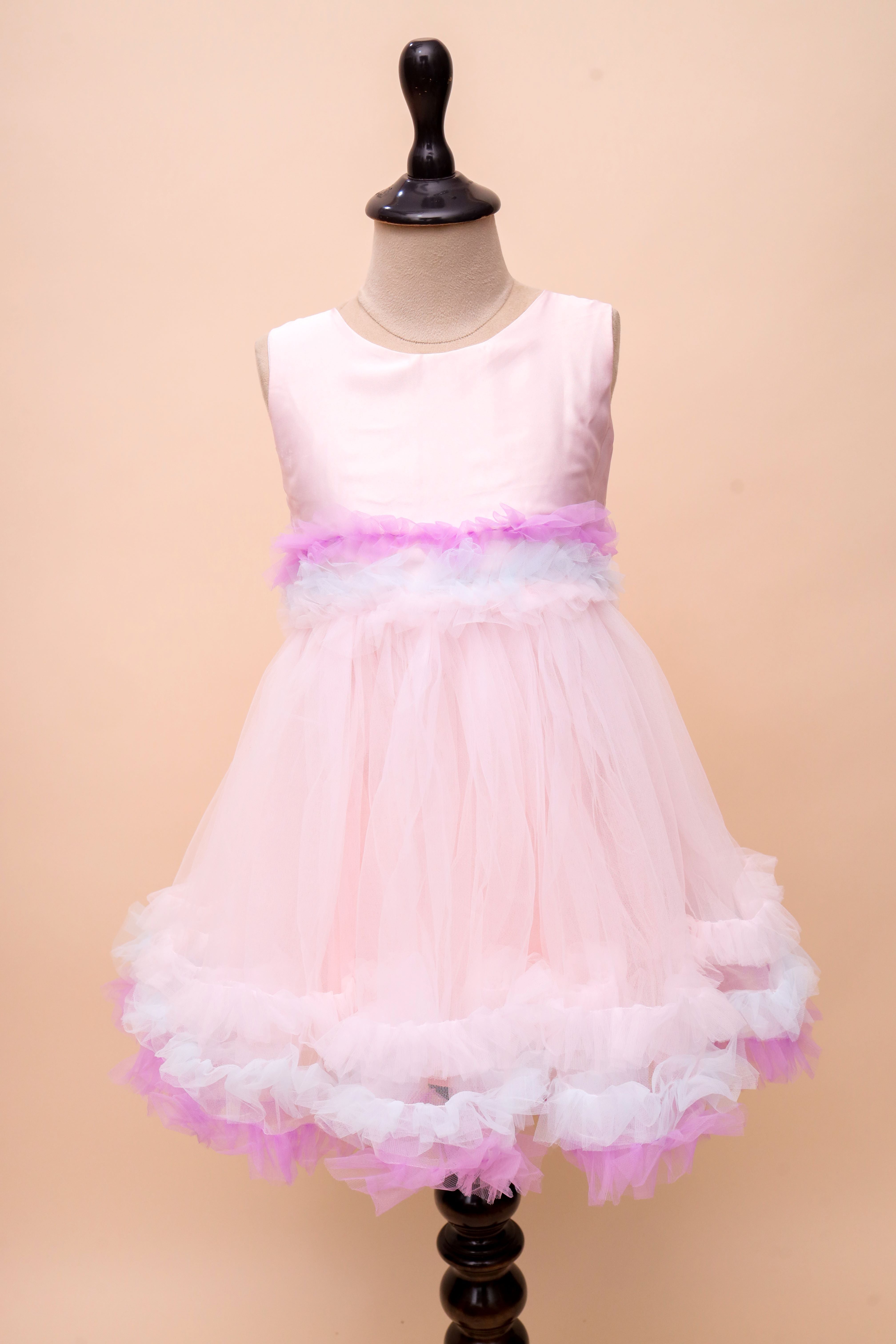 Pastel Tulle Party Frock