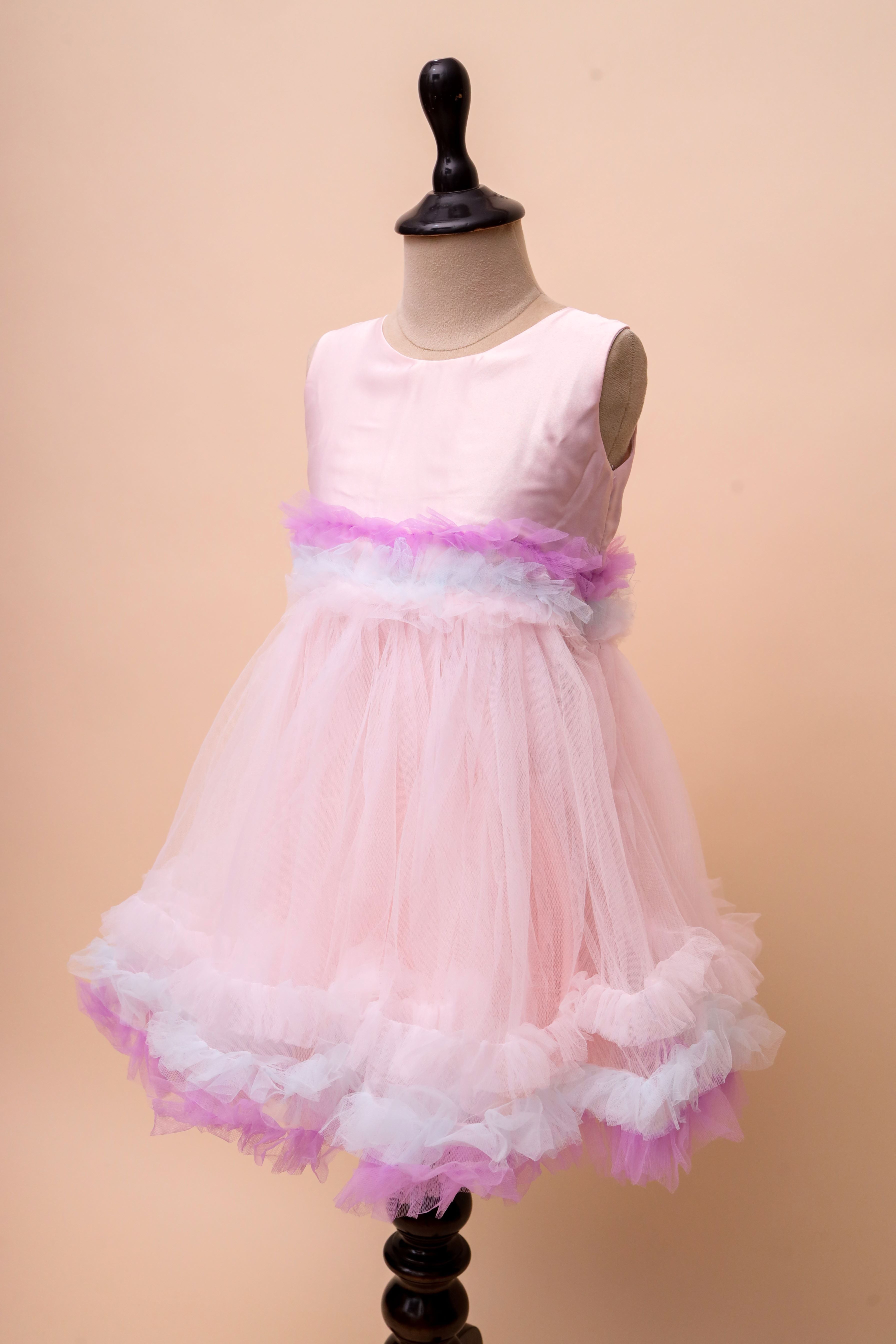 Pastel Tulle Party Frock