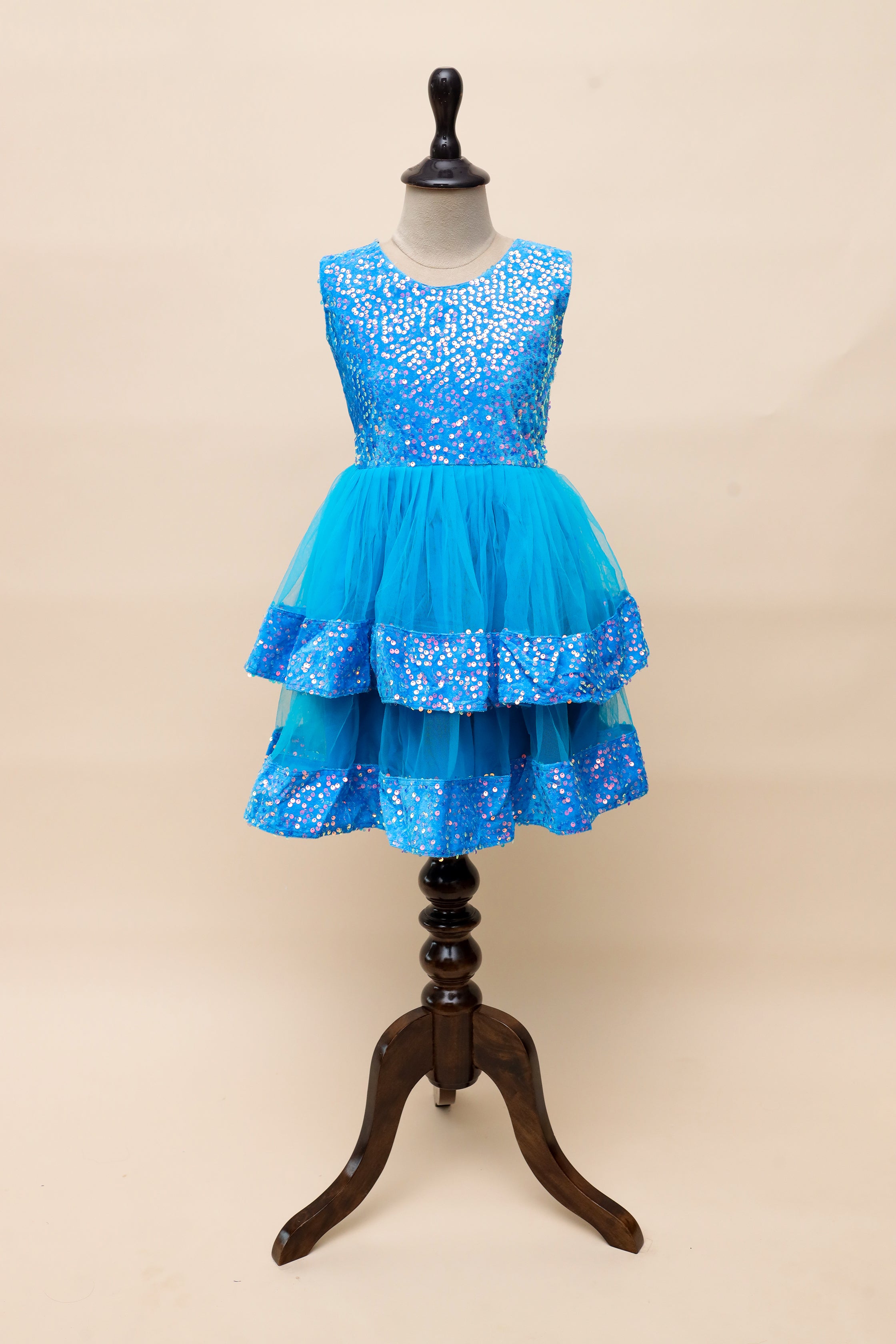 Snow Princess Sequin Gown
