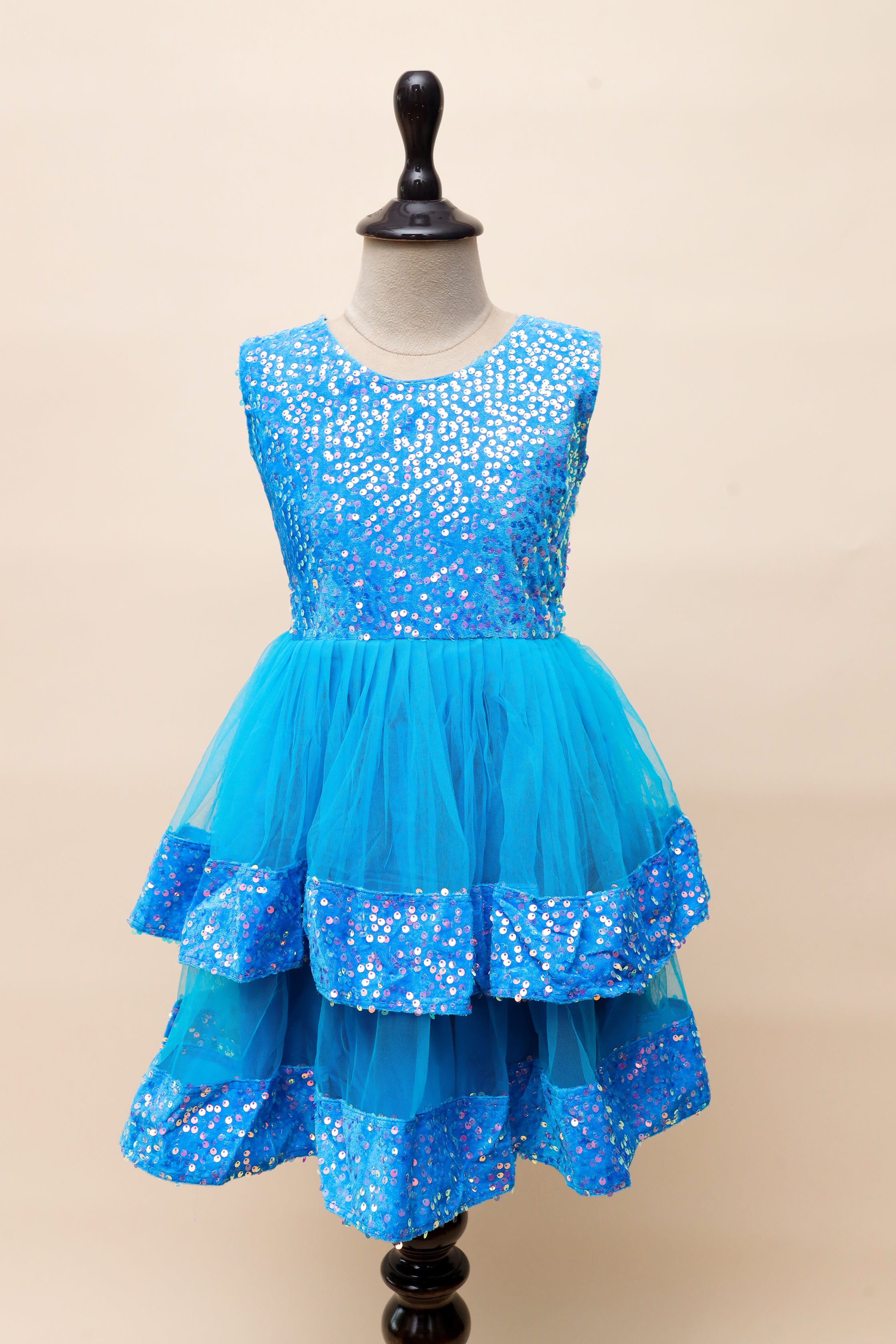 Snow Princess Sequin Gown