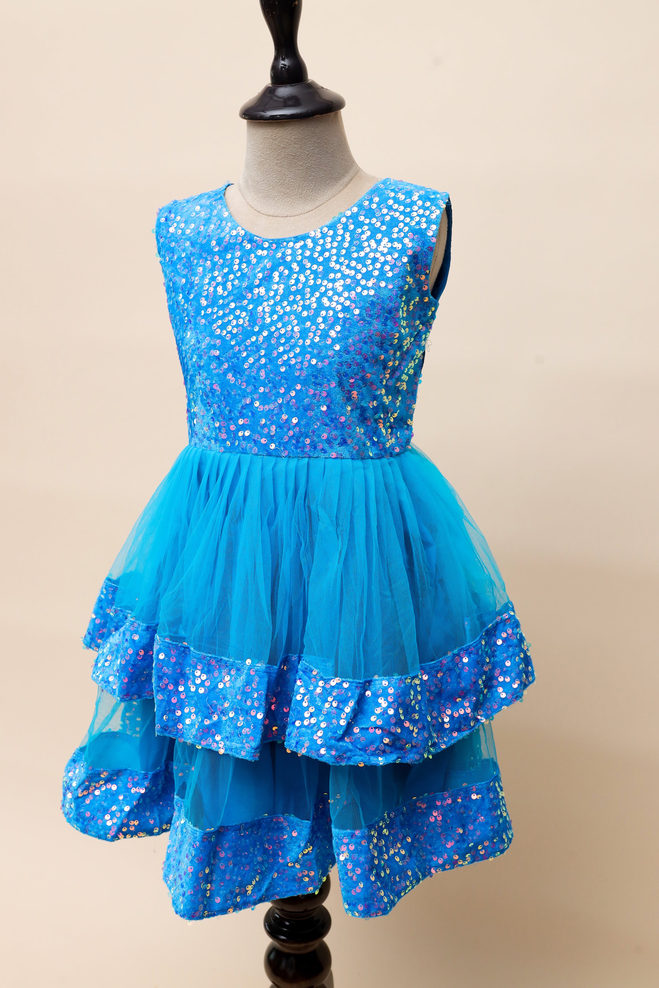 Snow Princess Sequin Gown