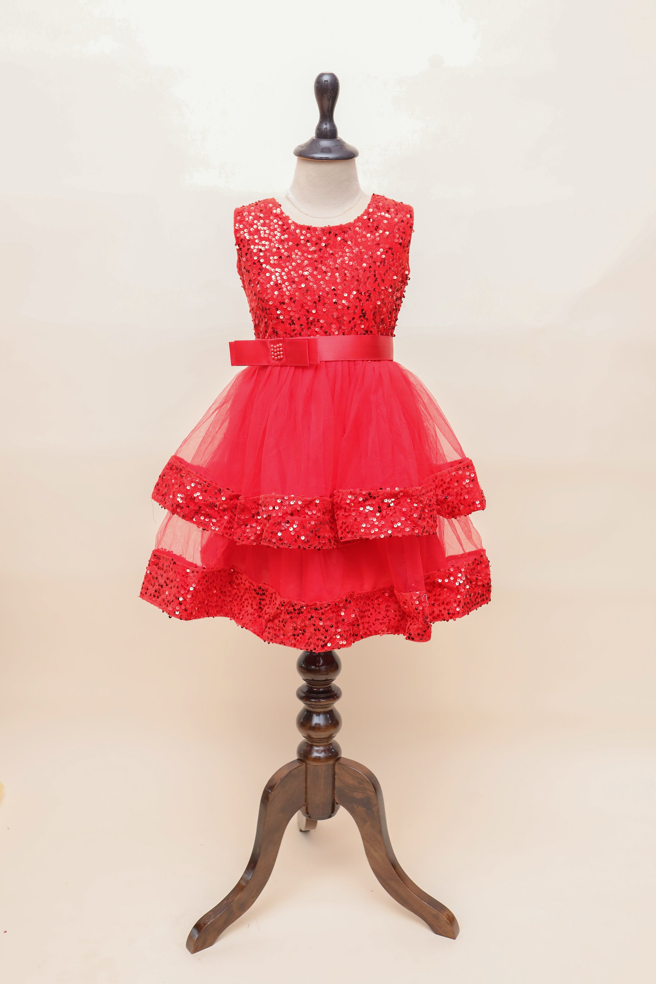 Snow Princess Sequin Gown