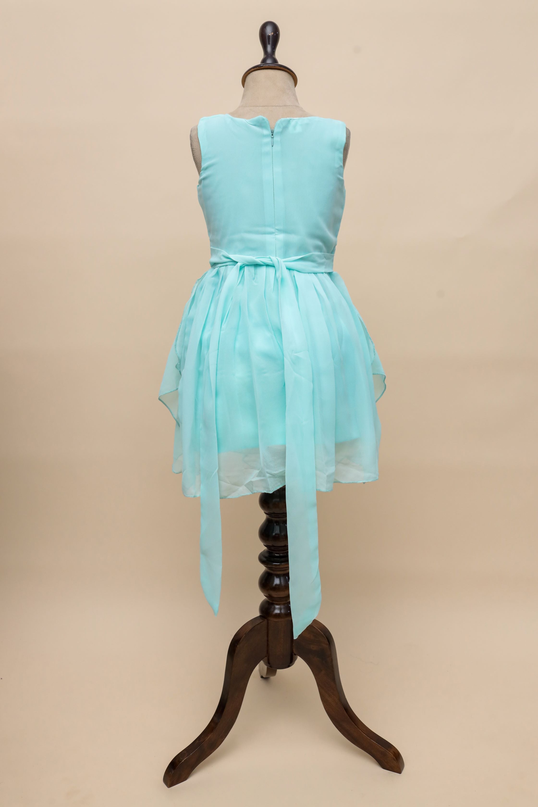 Chiffon Bow Frock Dress