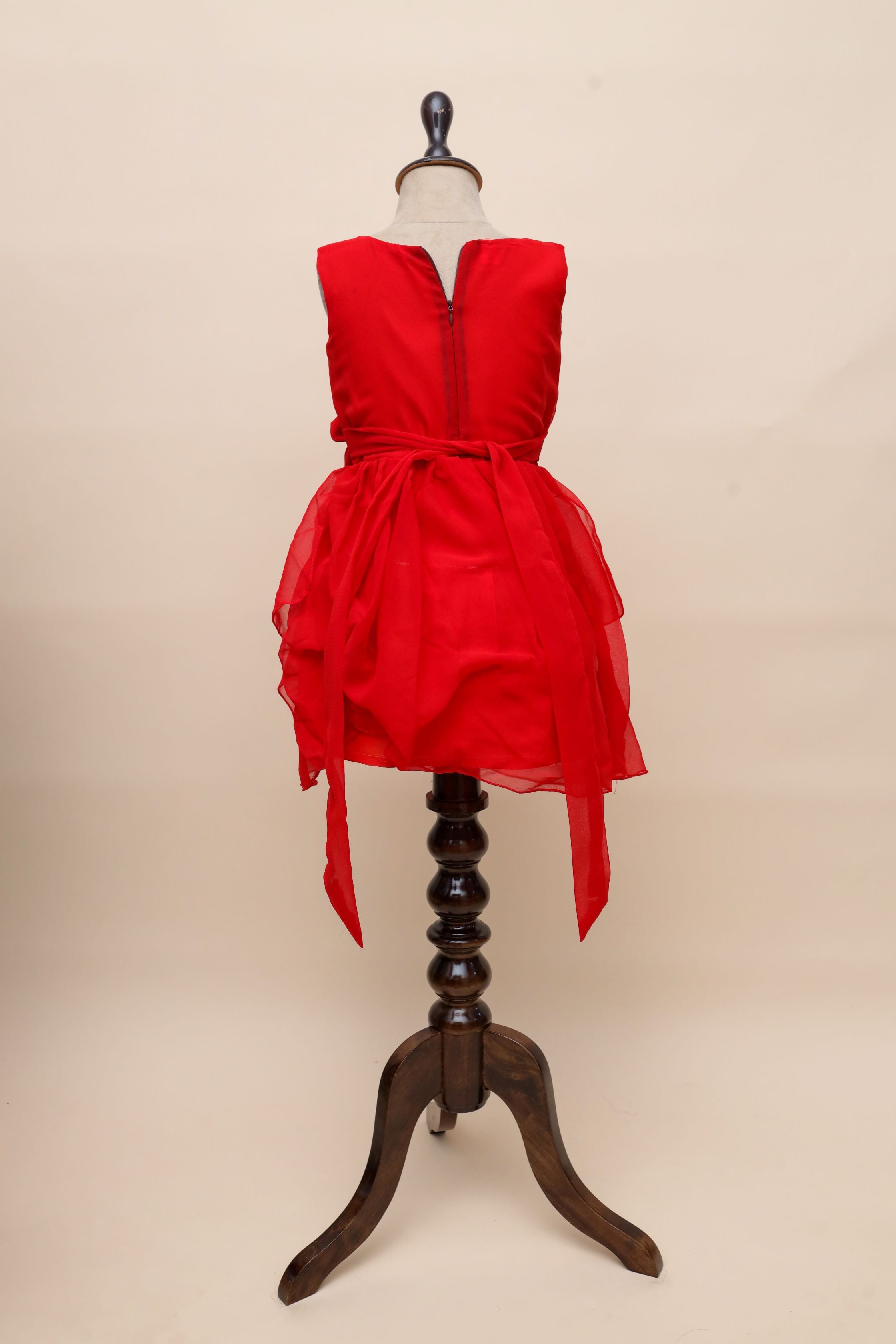 Chiffon Bow Frock Dress