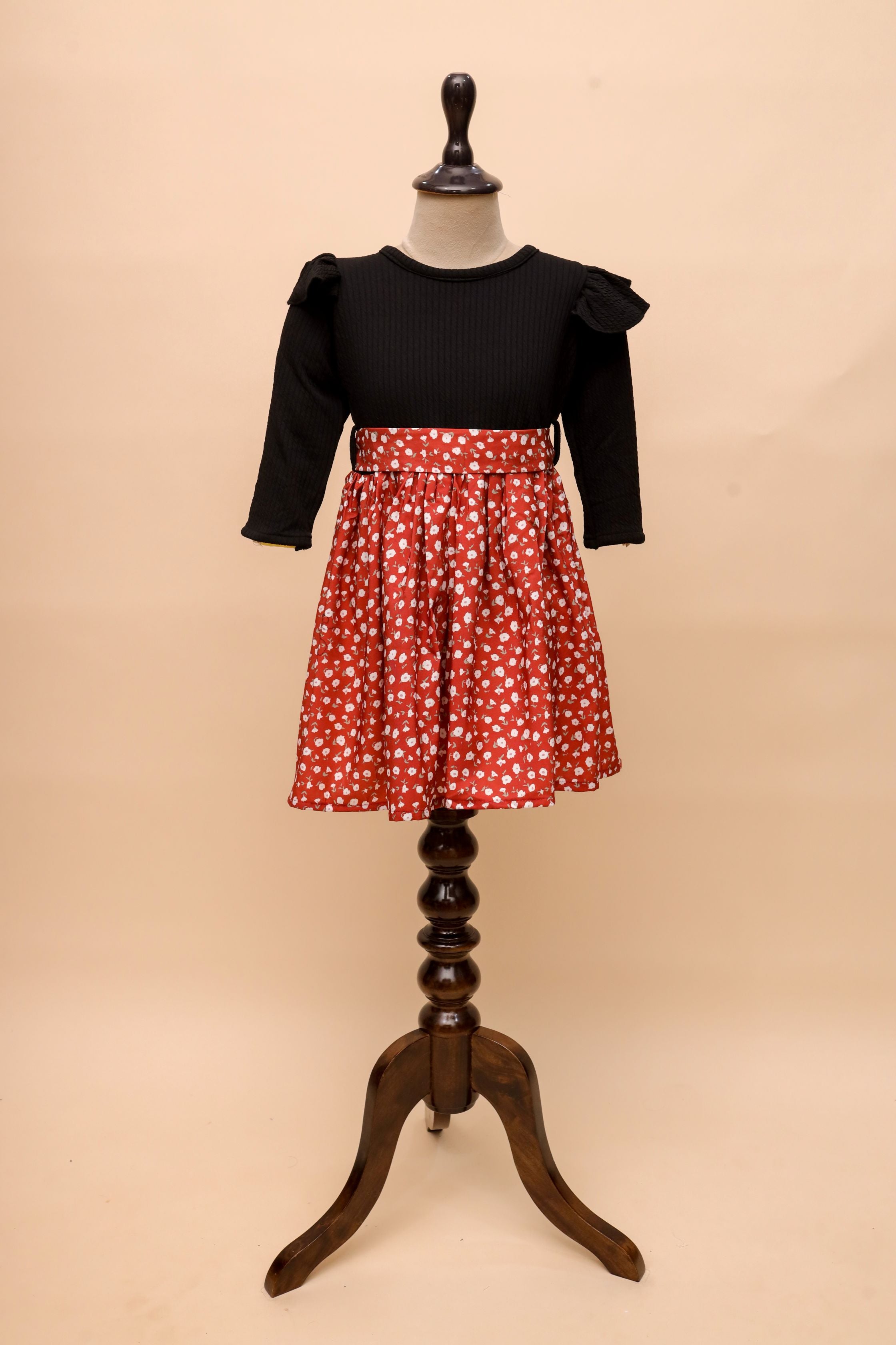 Classic Polka Florals Dress
