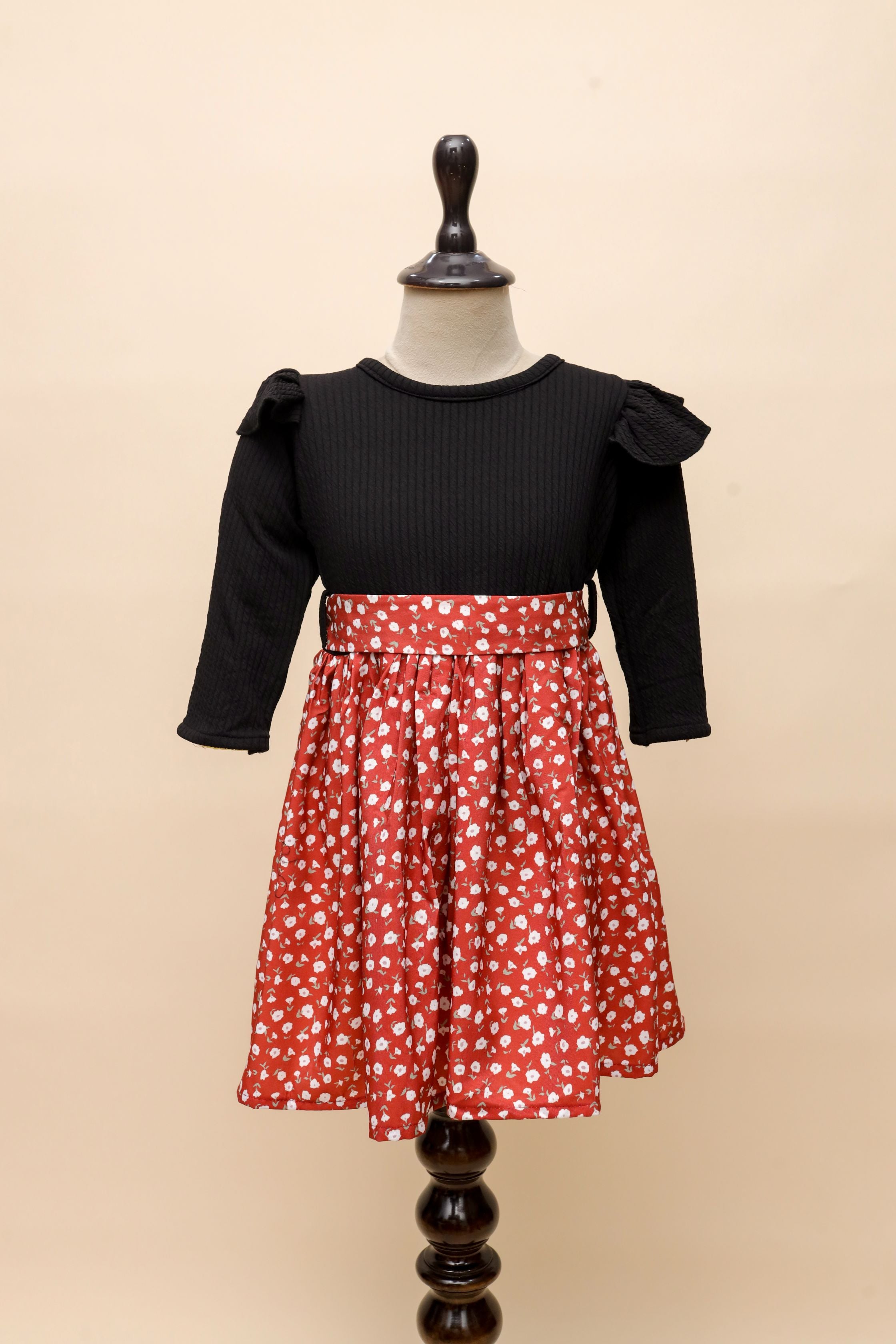 Classic Polka Florals Dress