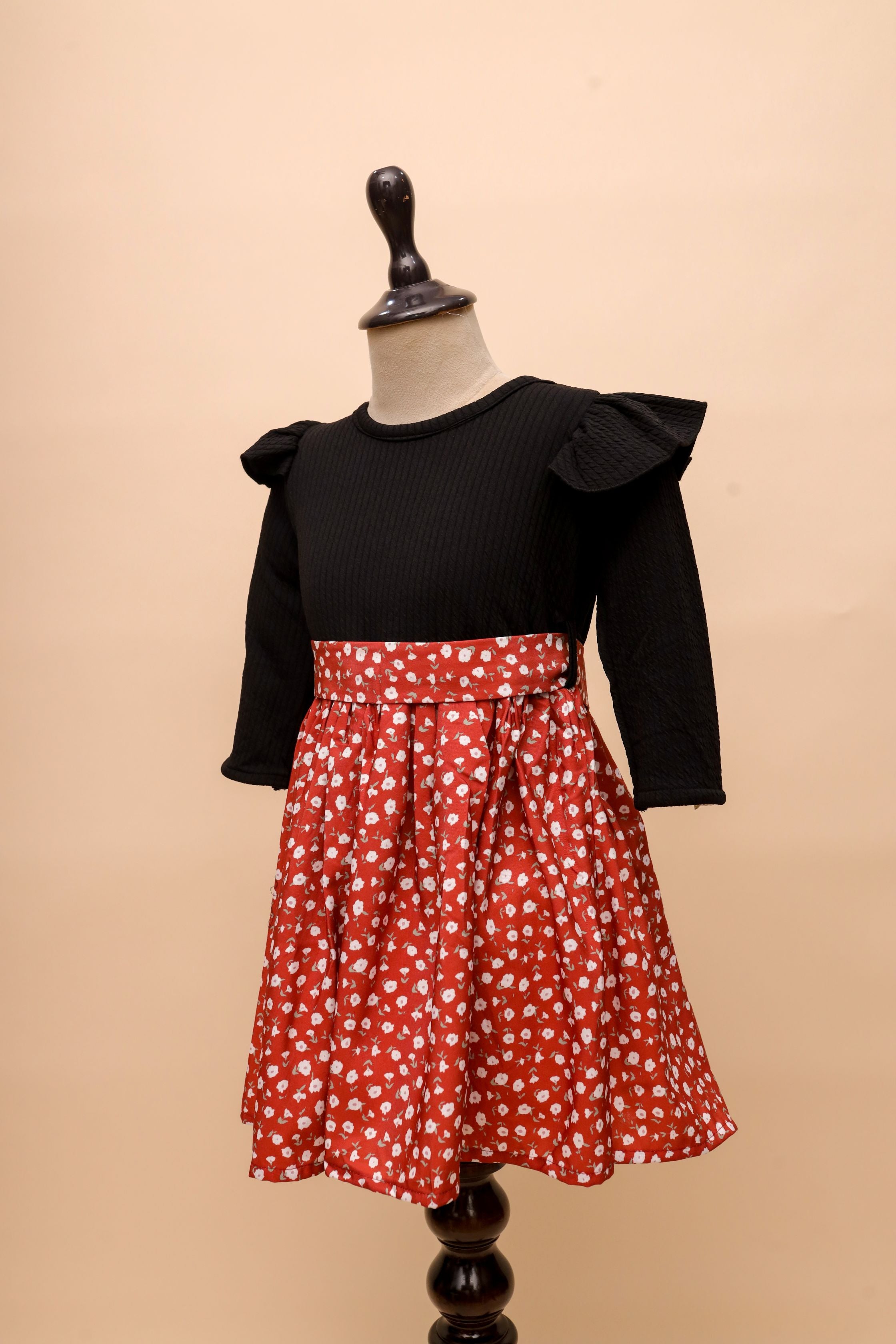Classic Polka Florals Dress
