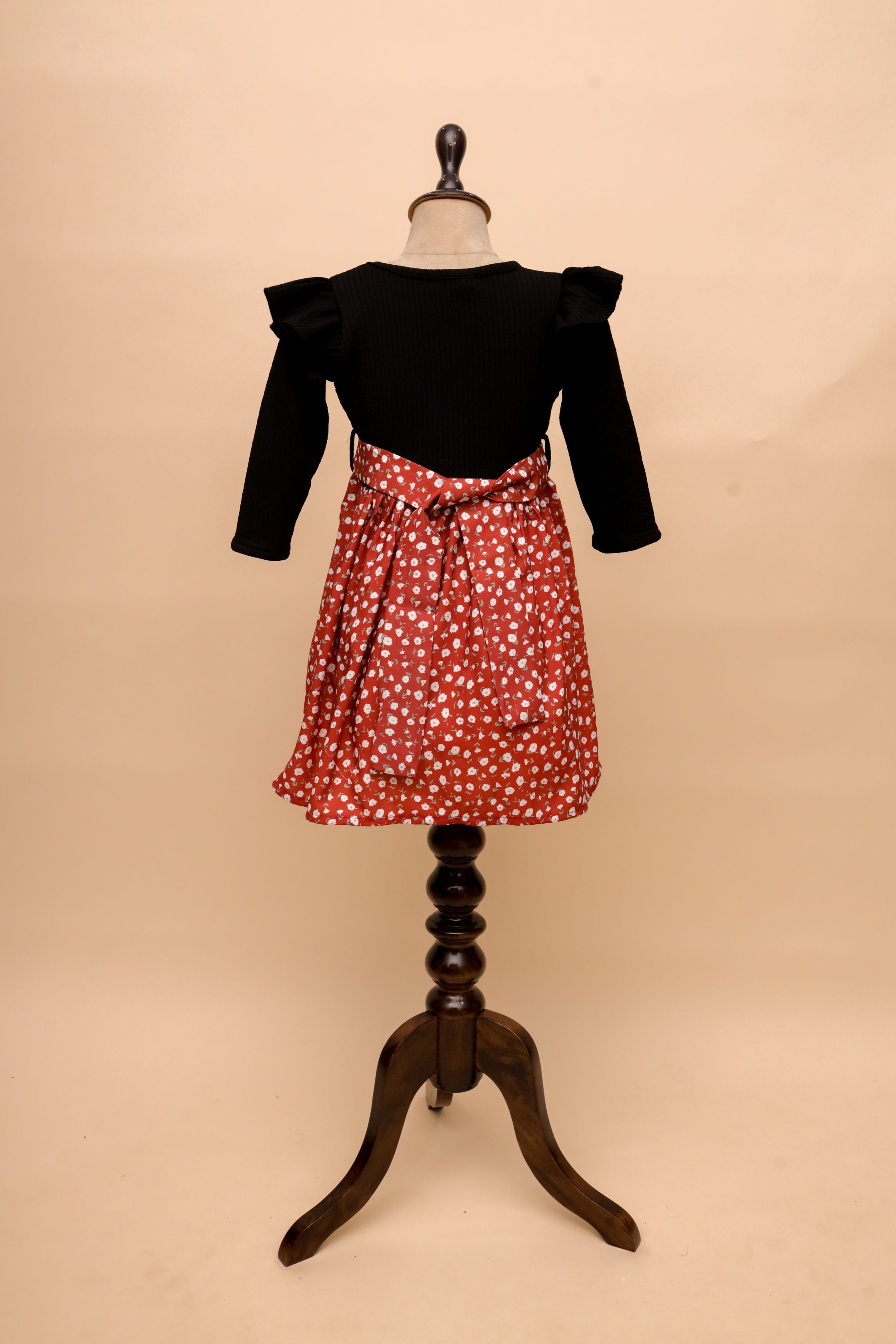 Classic Polka Florals Dress