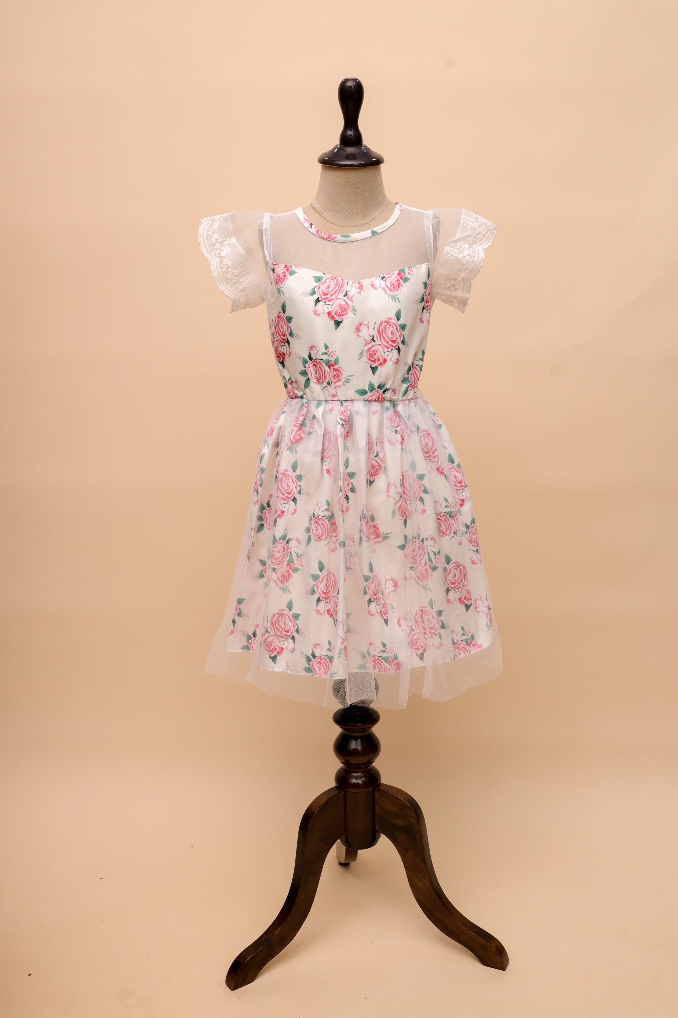 Rosy Grace  Floral Frock