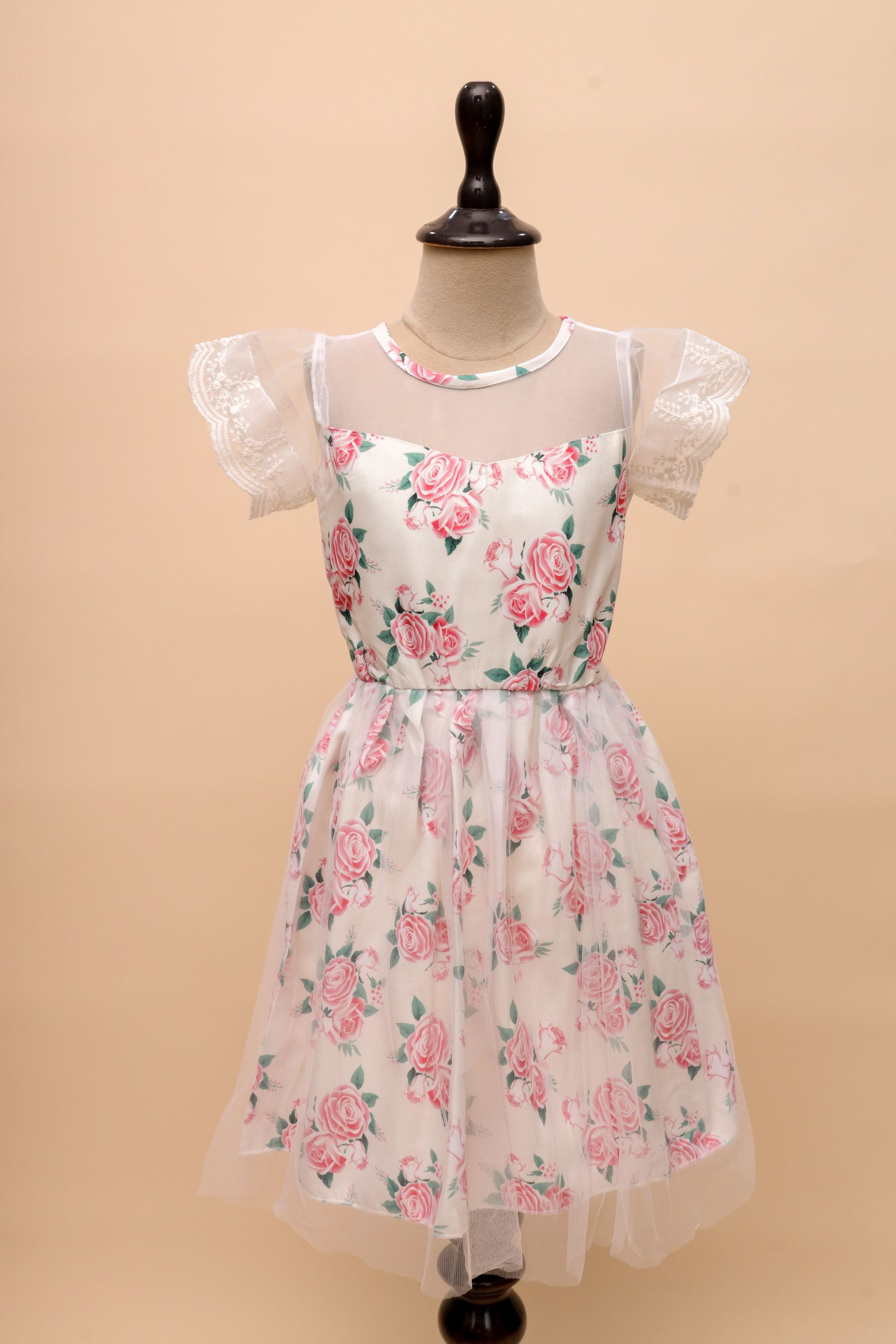 Rosy Grace  Floral Frock