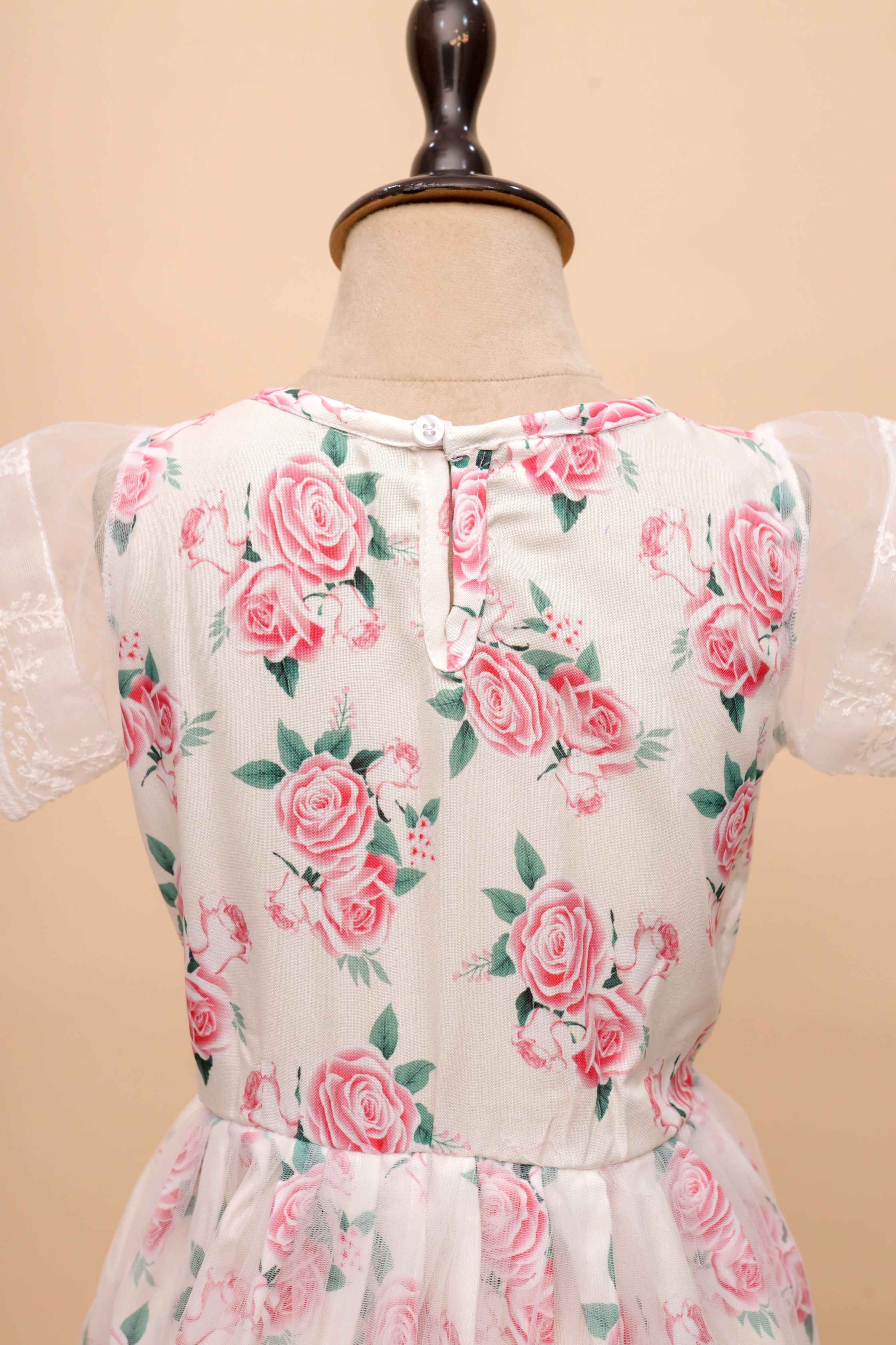 Rosy Grace  Floral Frock