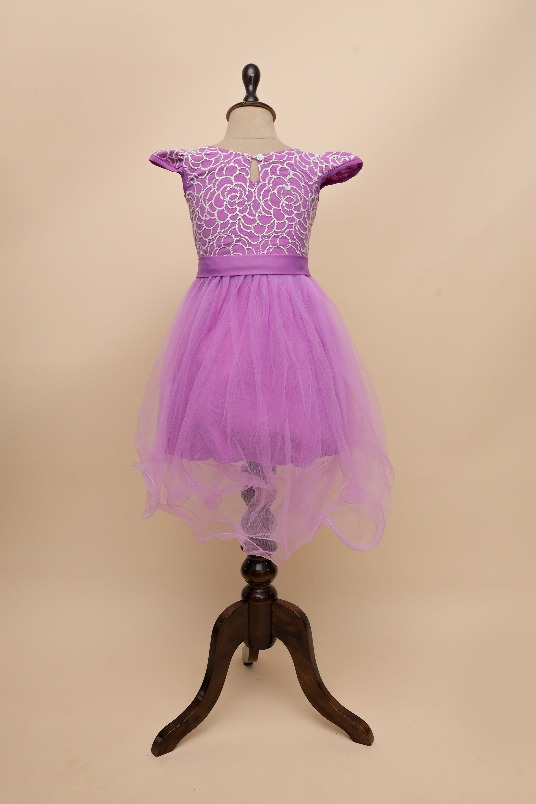 Lavender Petal Tulle Frock