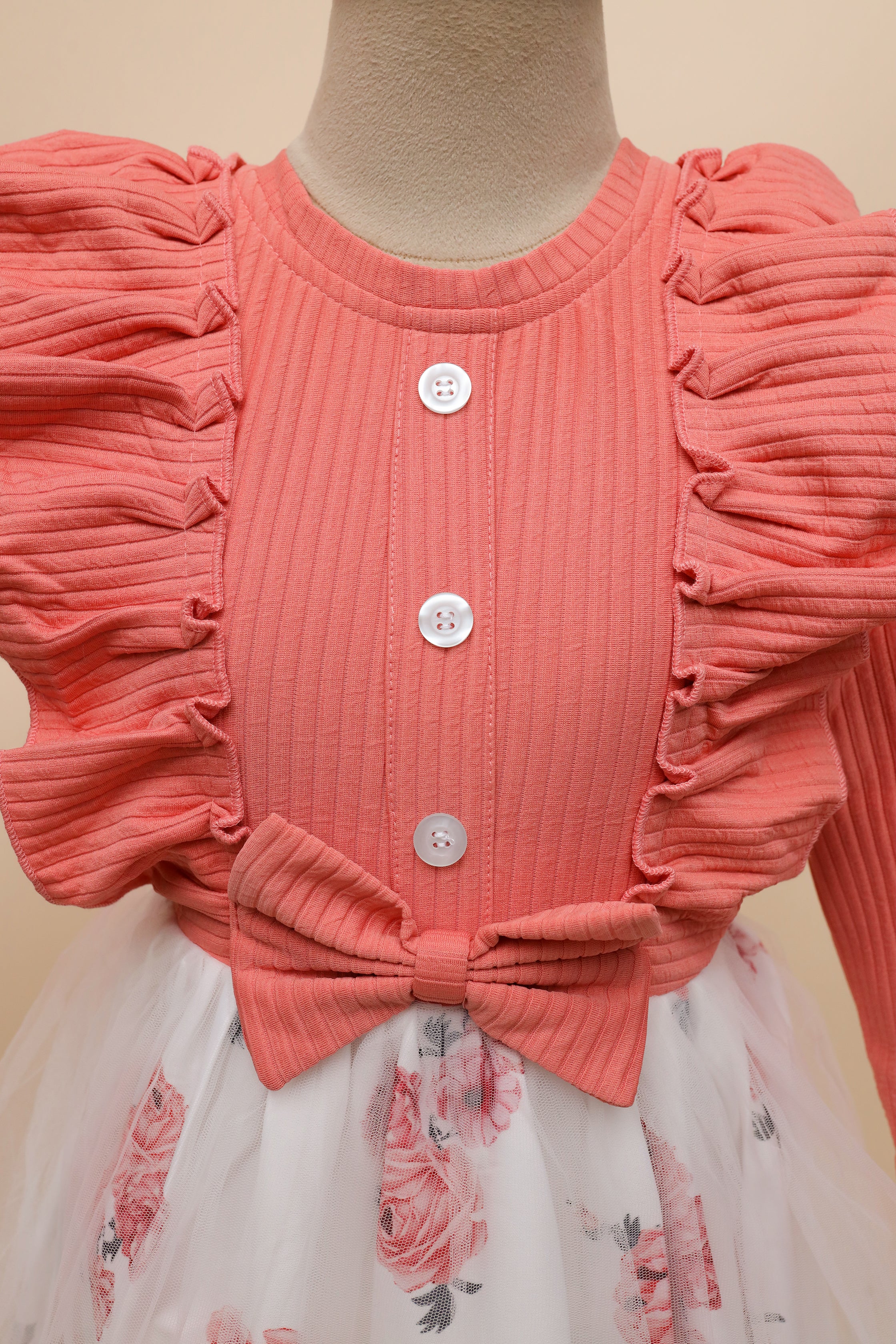 Rose Ruffle Dress
