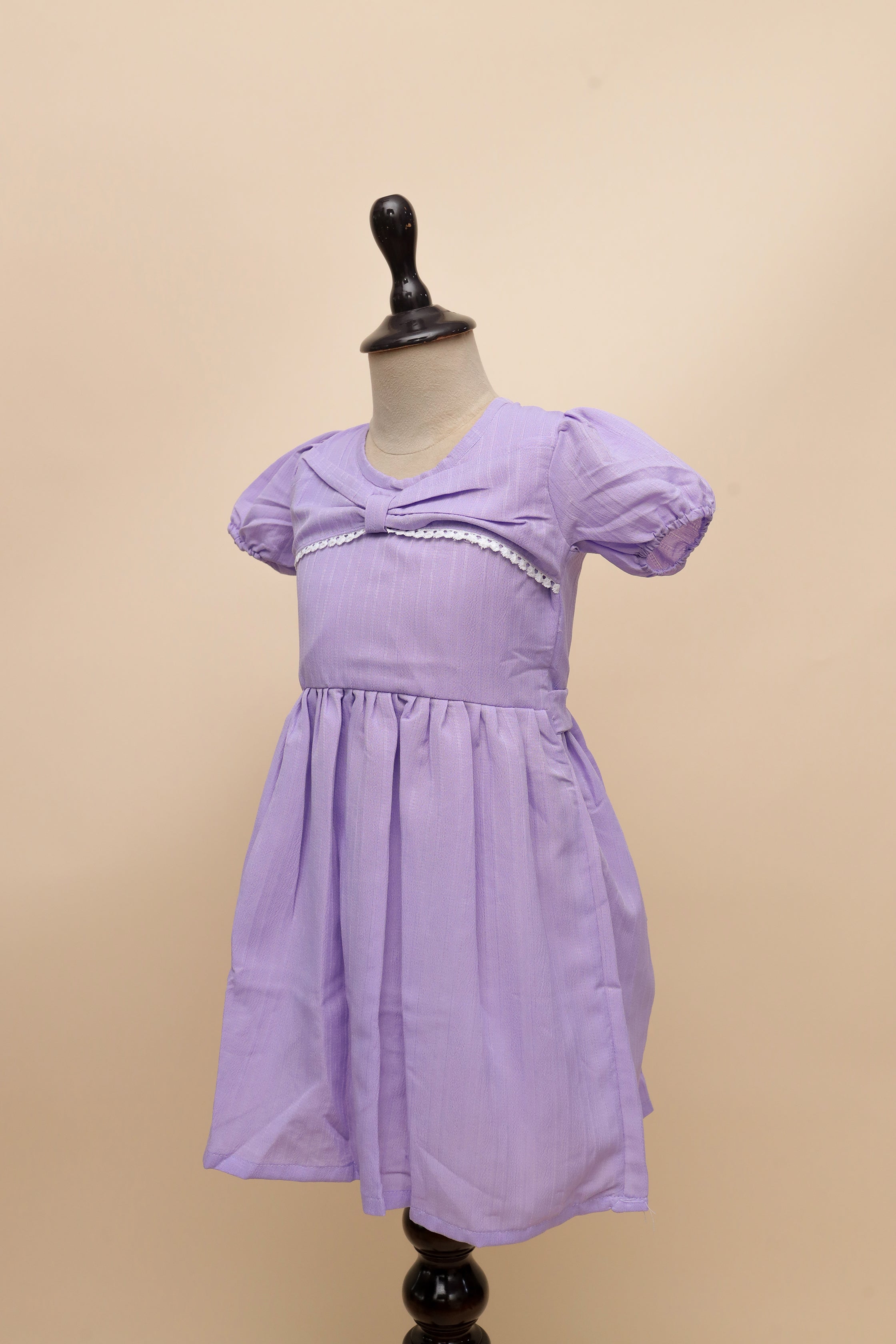 Lilac Bow Frock