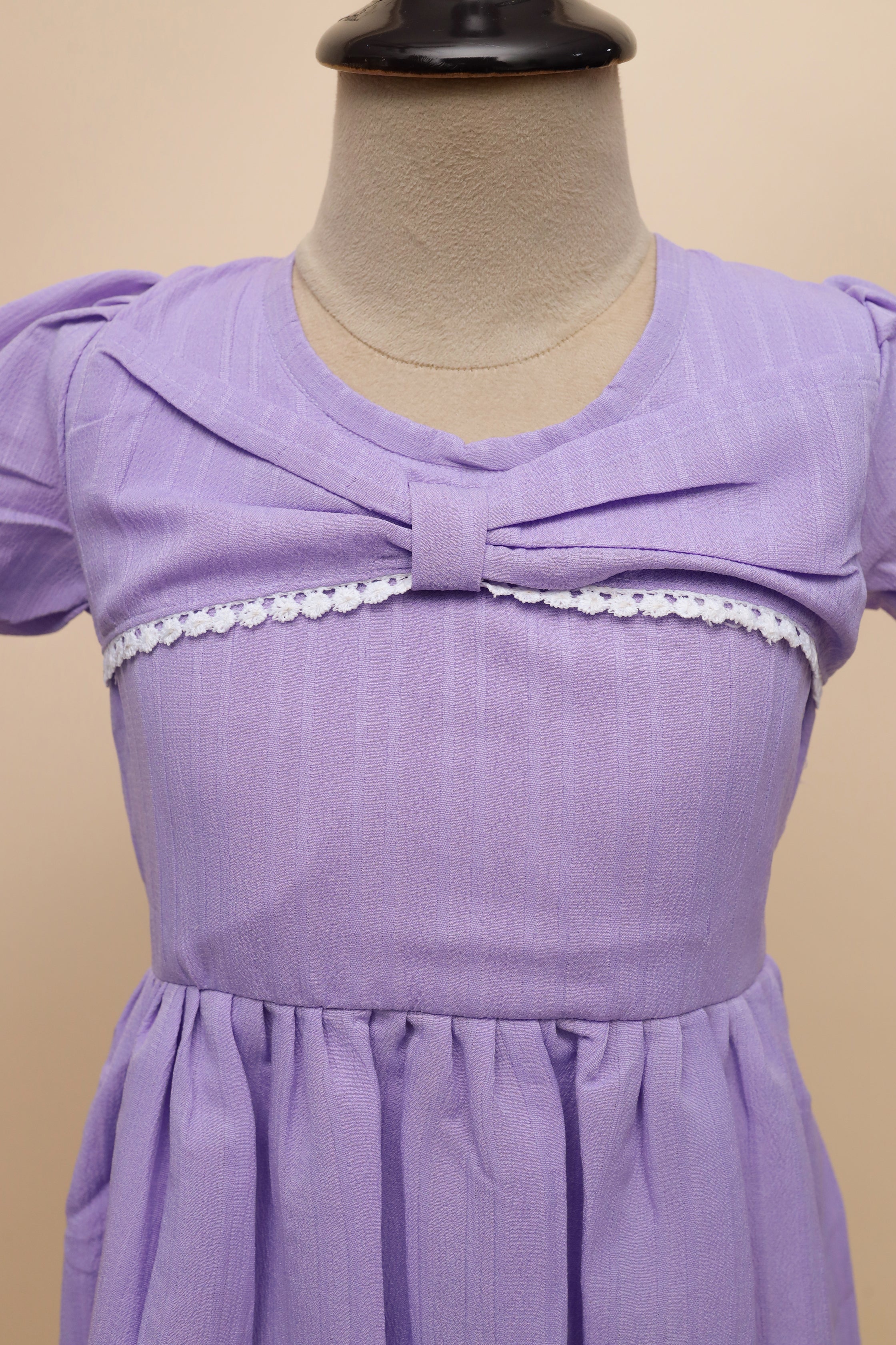 Lilac Bow Frock
