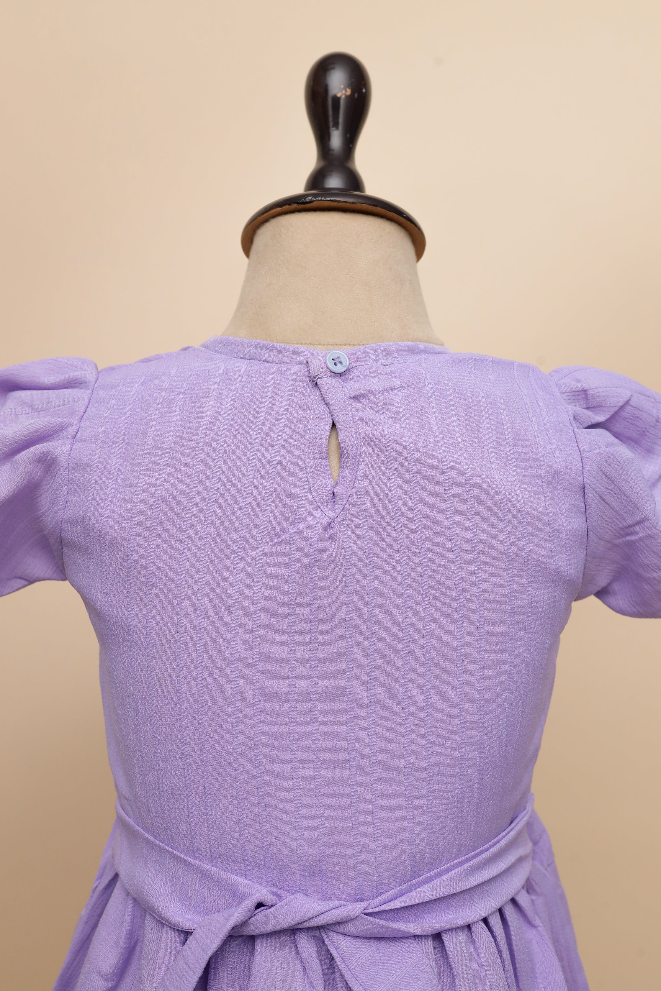 Lilac Bow Frock