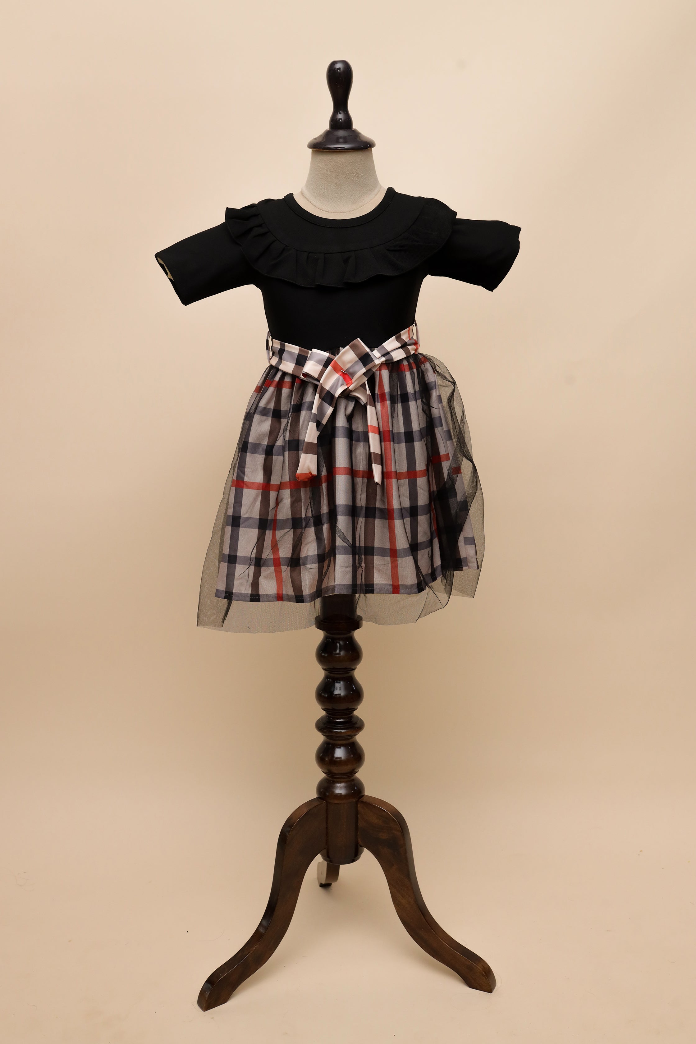 Midnight Check Party Frock