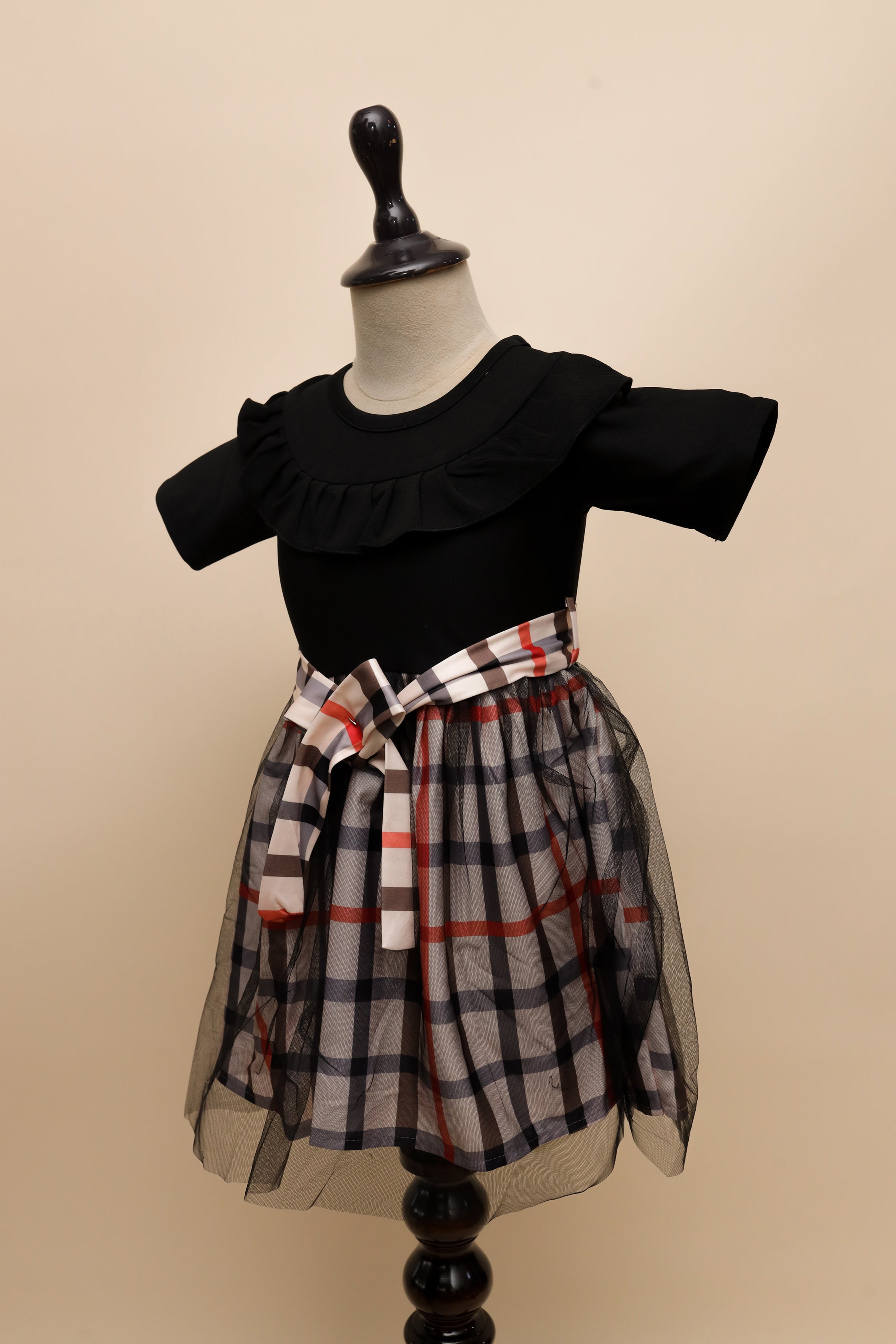Midnight Check Party Frock