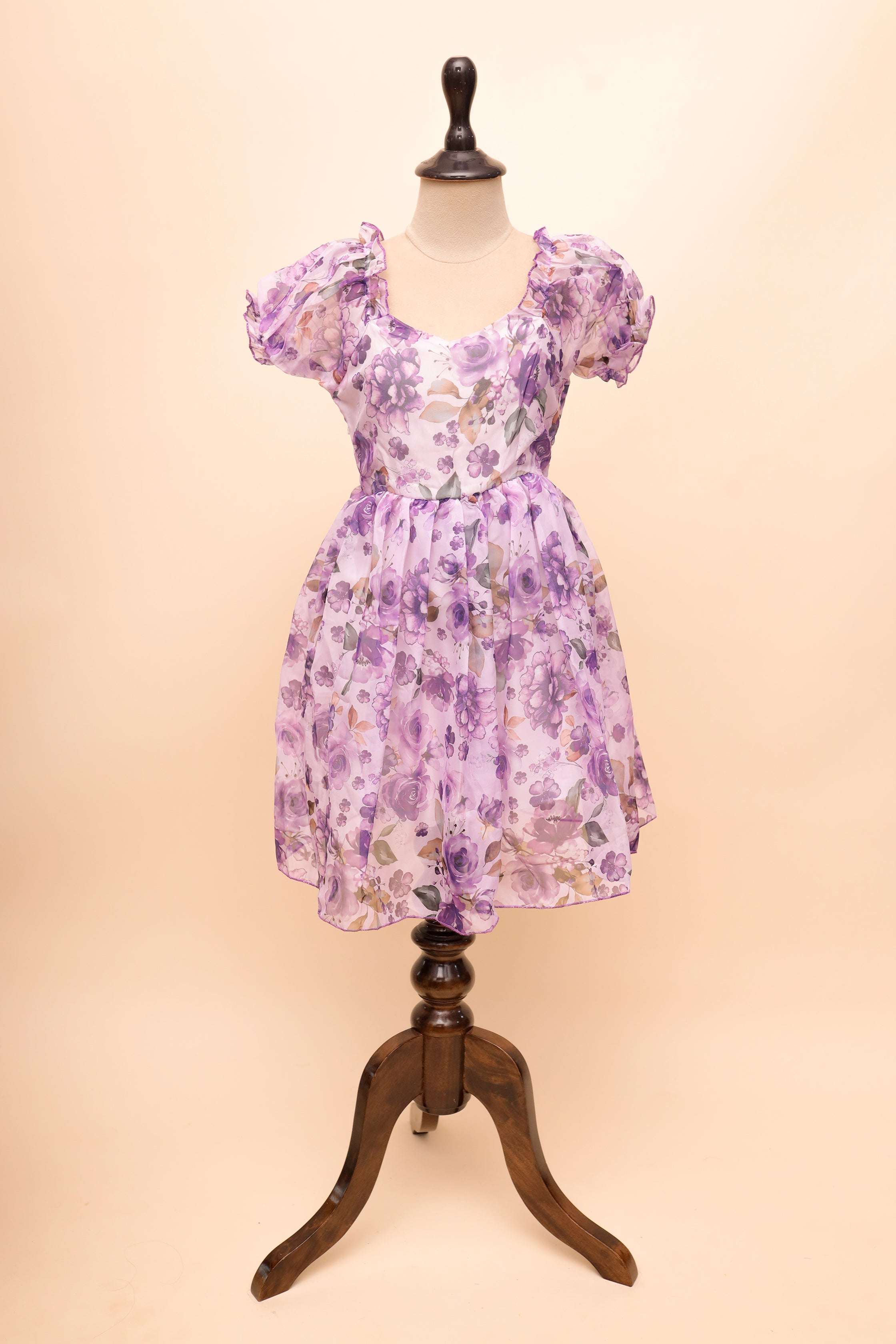 Lavender Dream Floral Frock