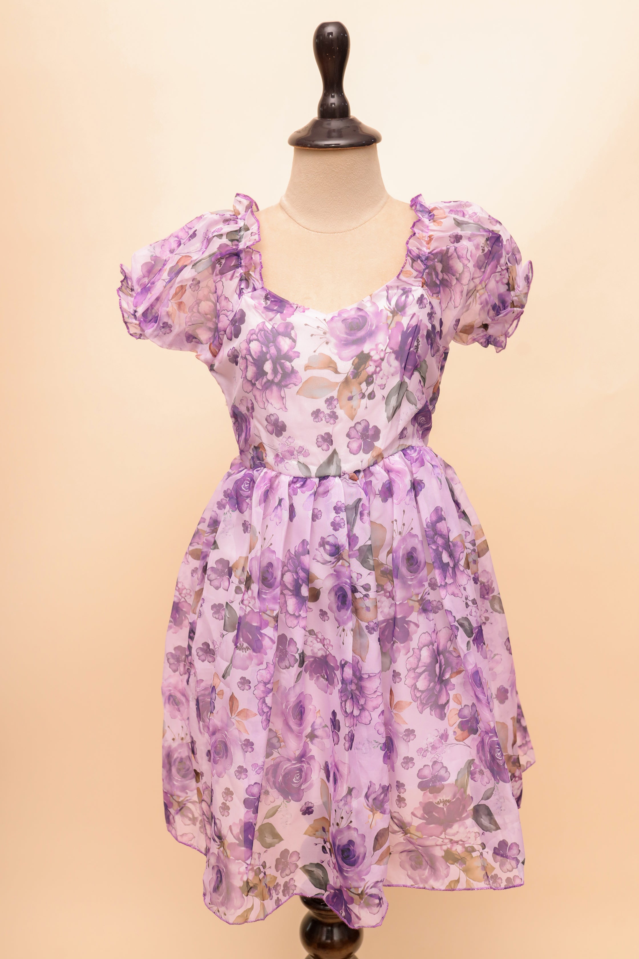 Lavender Dream Floral Frock