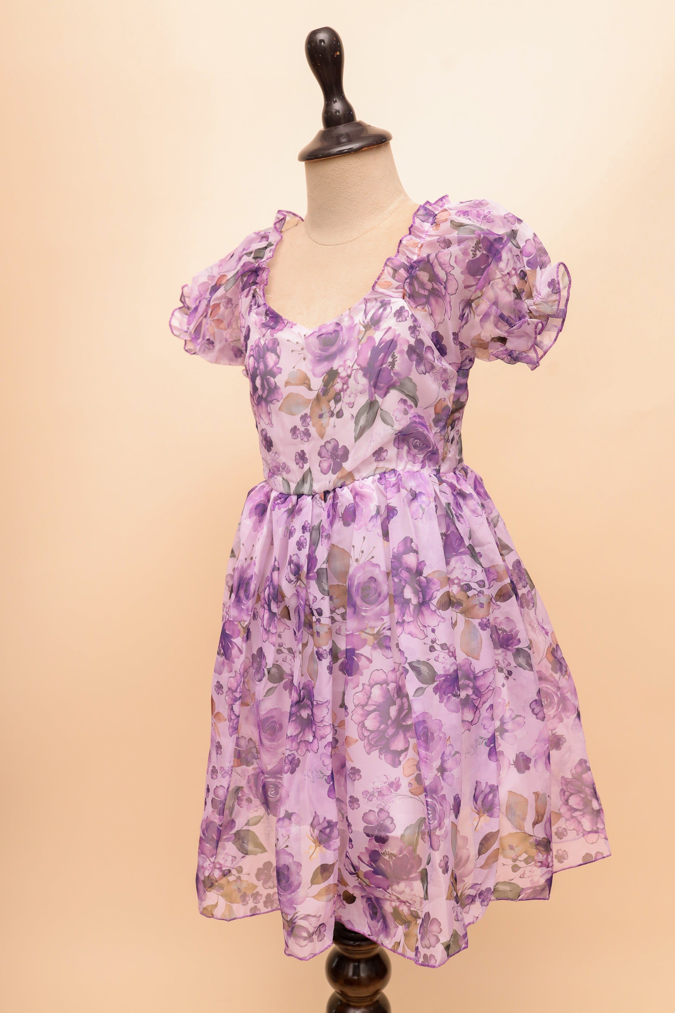 Lavender Dream Floral Frock