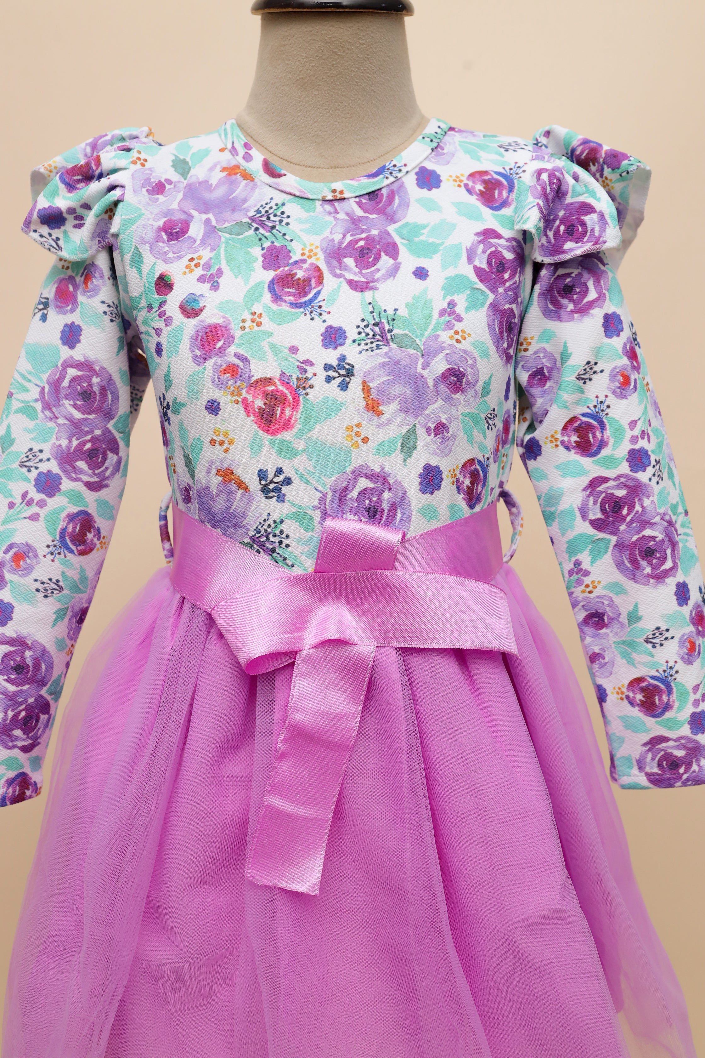 Lilac Blossom Tulle Frock