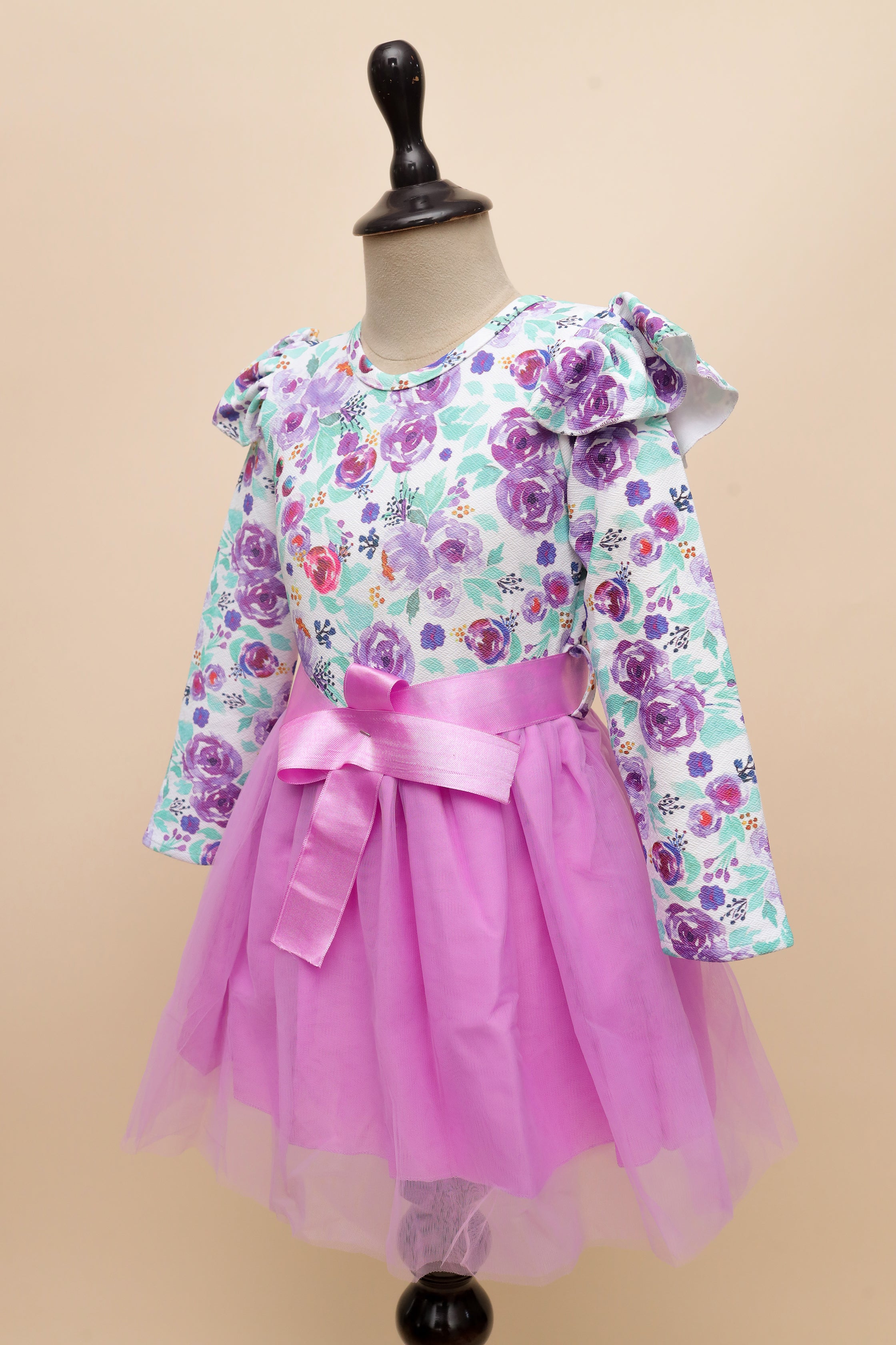 Lilac Blossom Tulle Frock