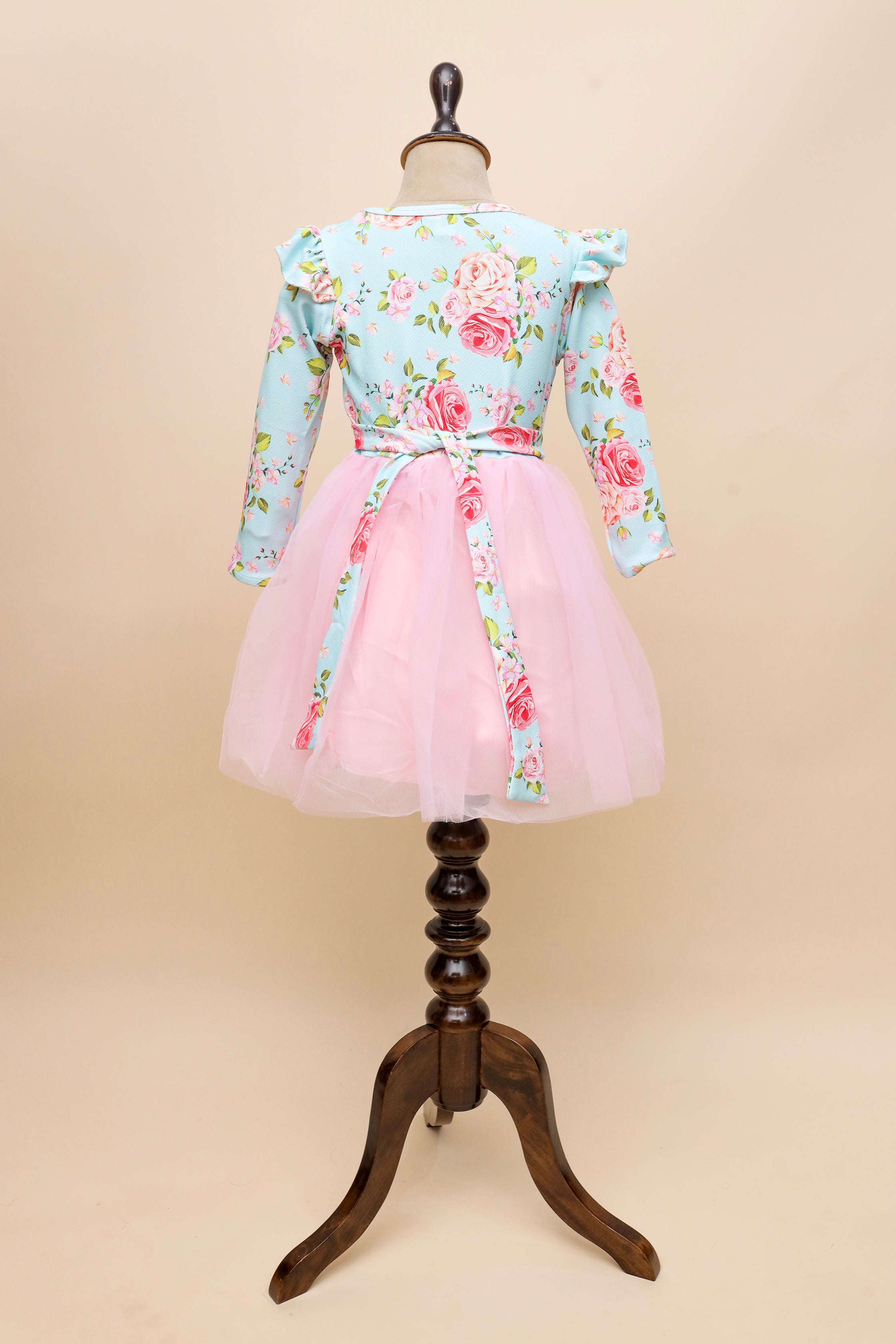Sky Rose Tulle Frock