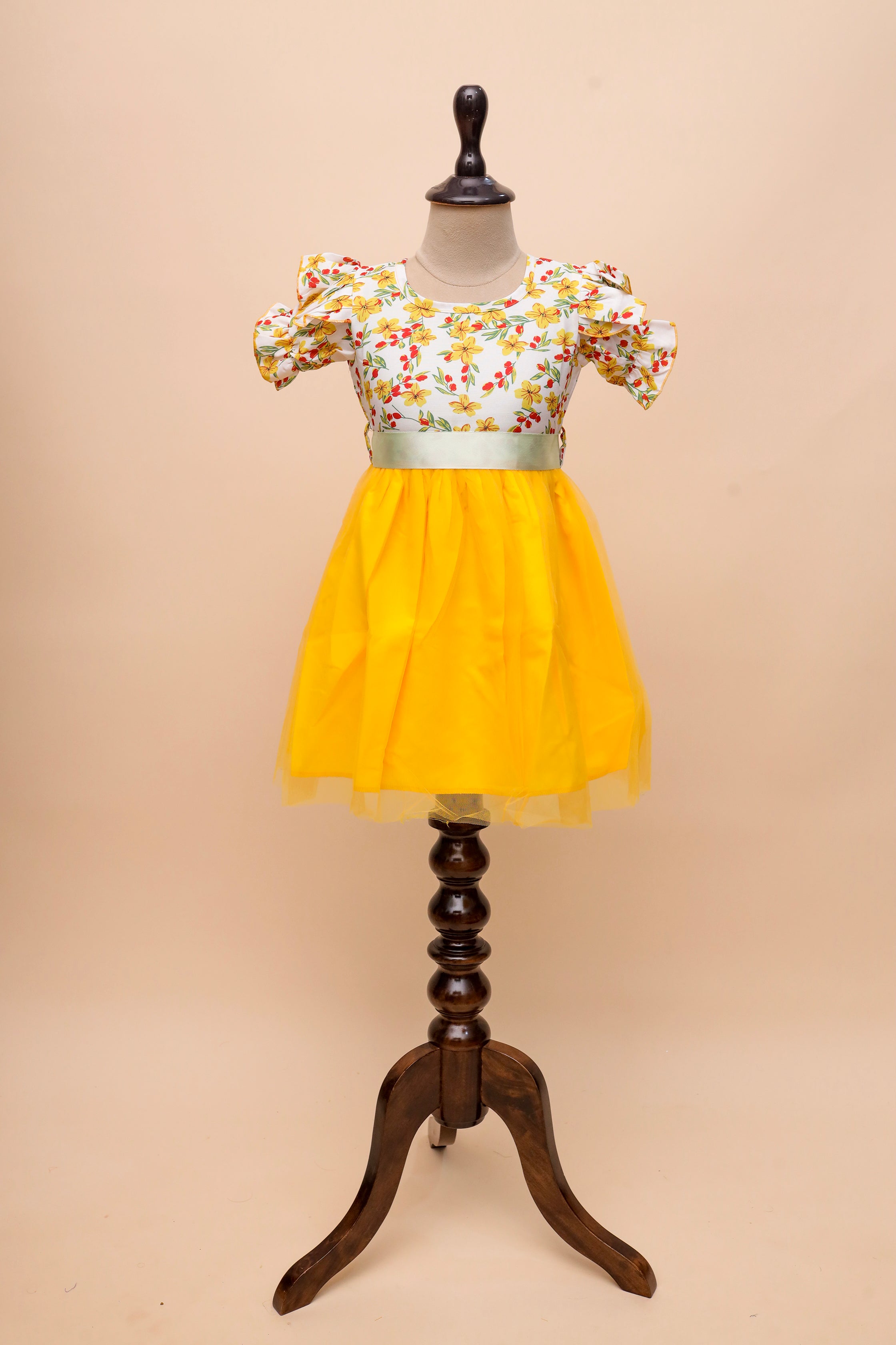 Sunshine Bloom Tulle Frock