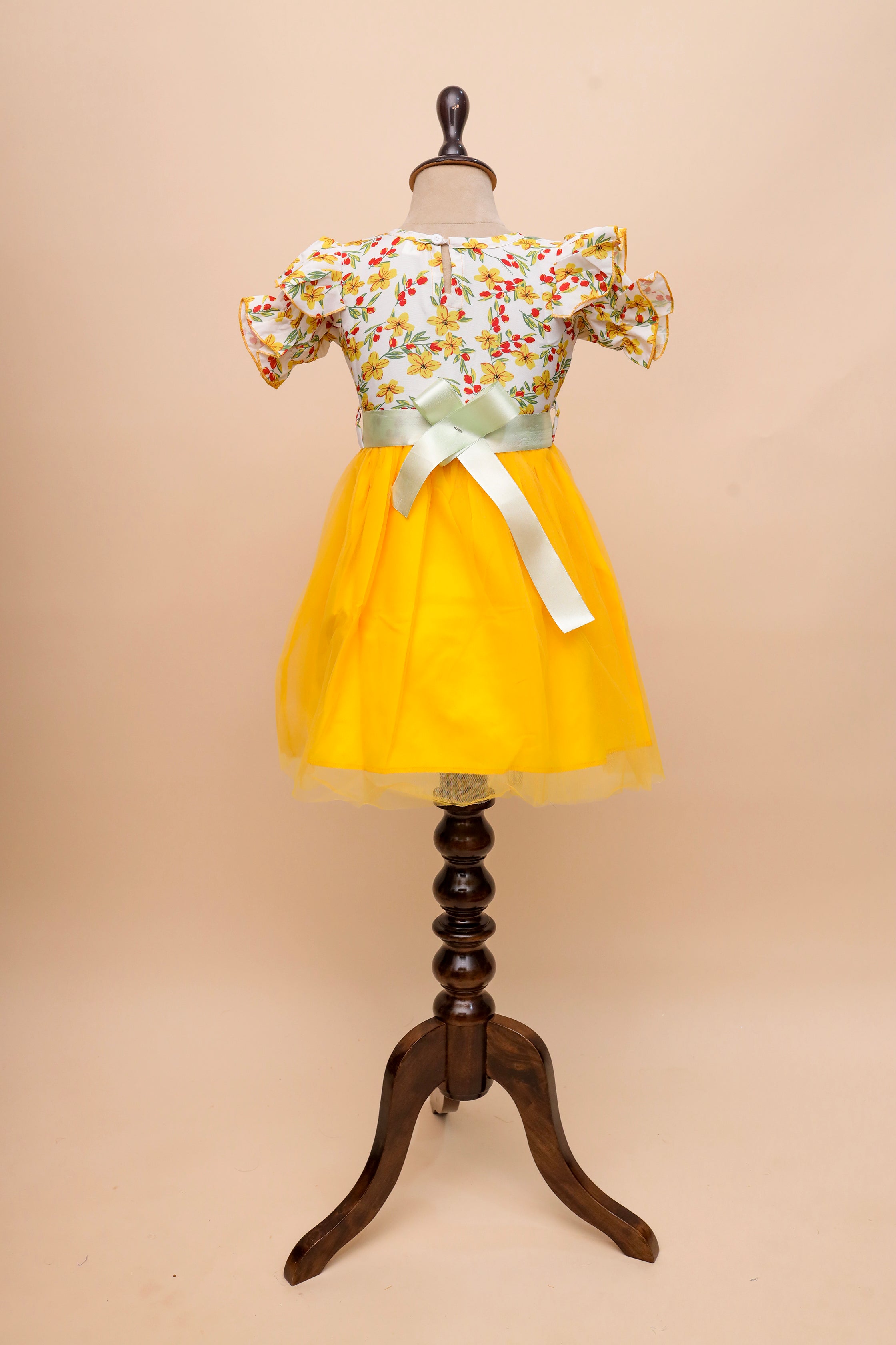 Sunshine Bloom Tulle Frock