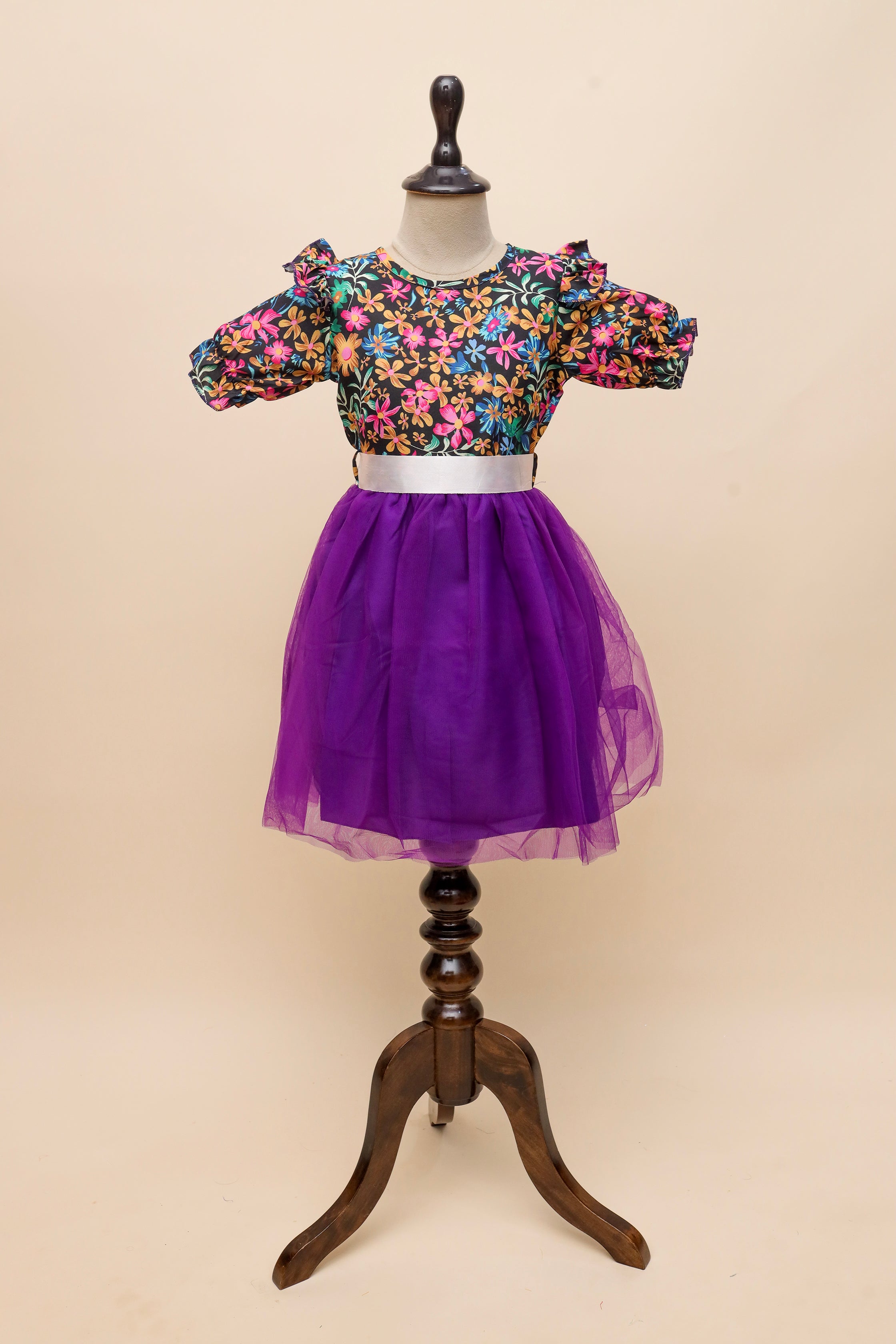 Sunshine Bloom Tulle Frock