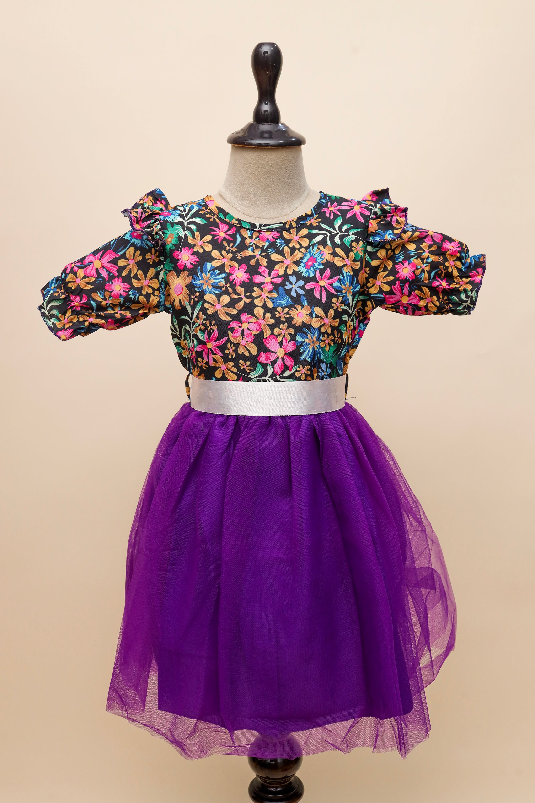Sunshine Bloom Tulle Frock