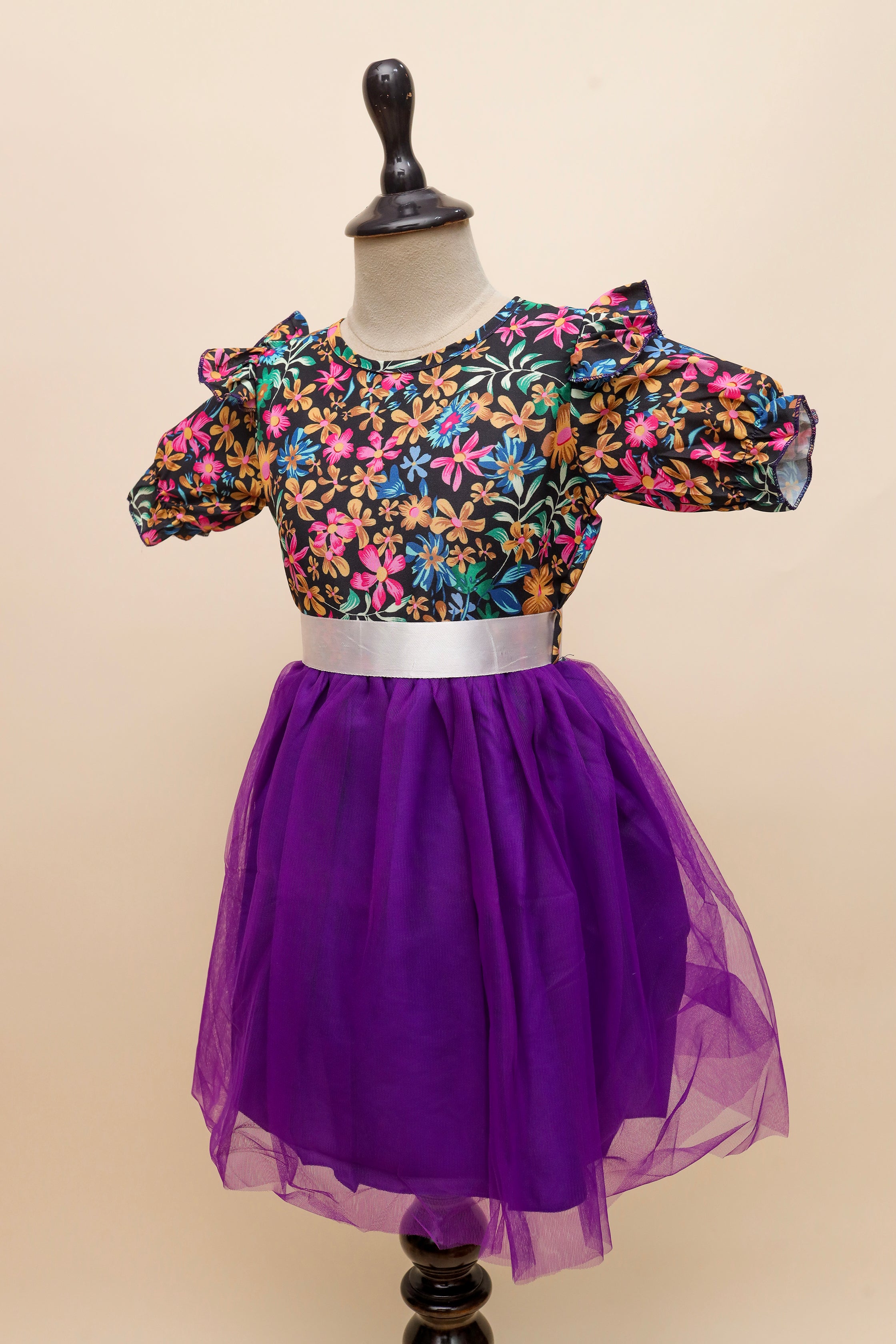Sunshine Bloom Tulle Frock