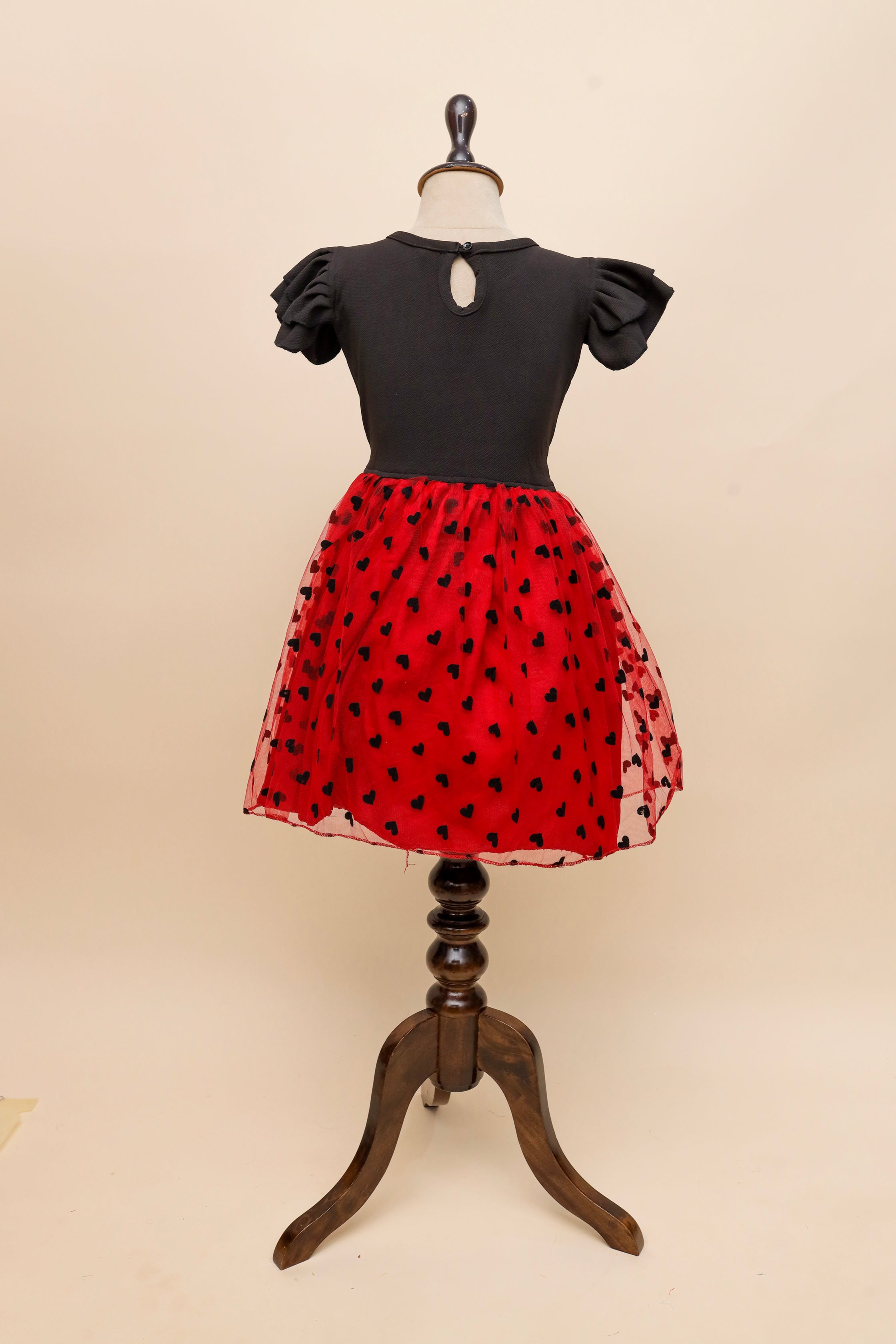 Red Heart Bow Frock