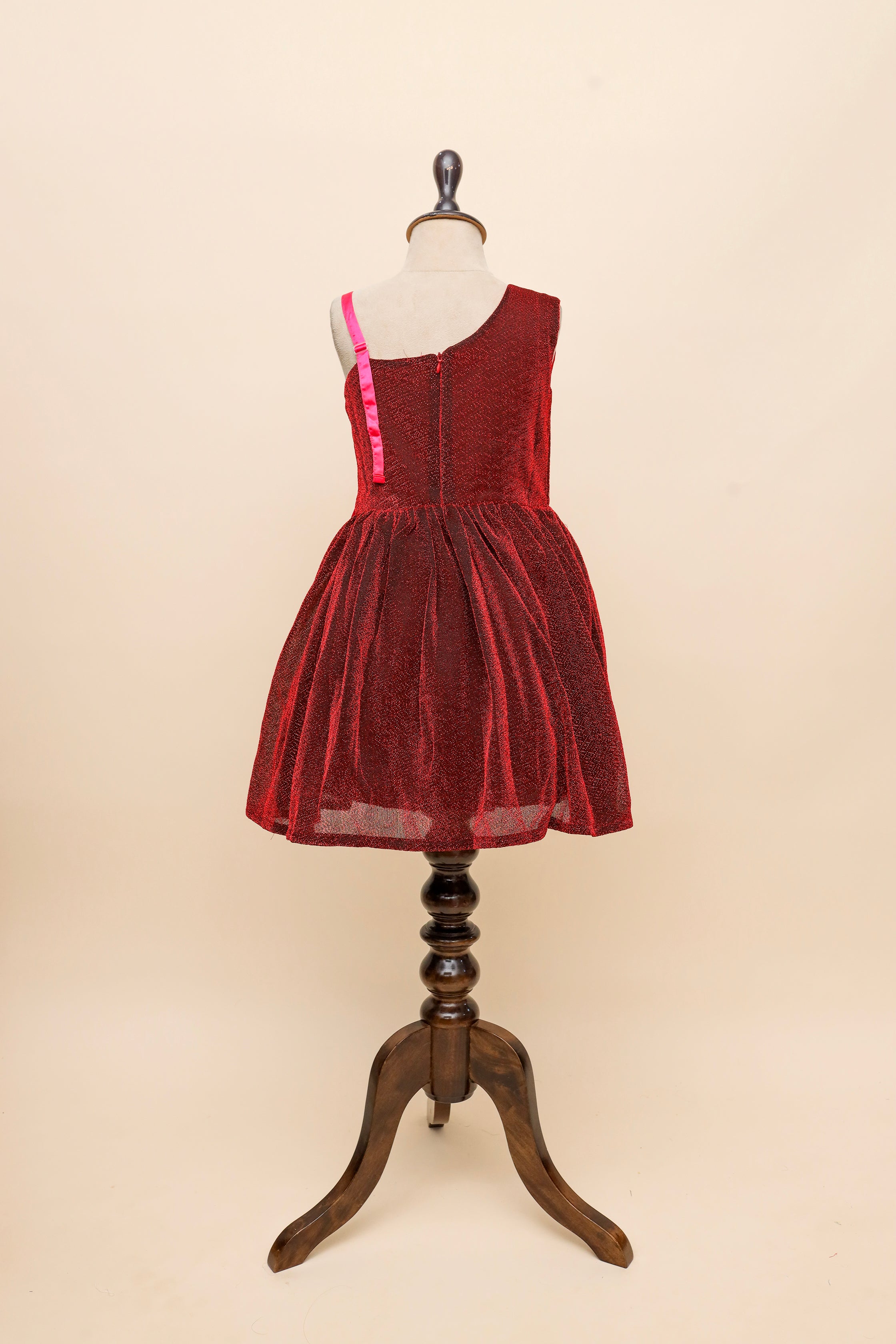 Sparkle Ruby Bow Dress