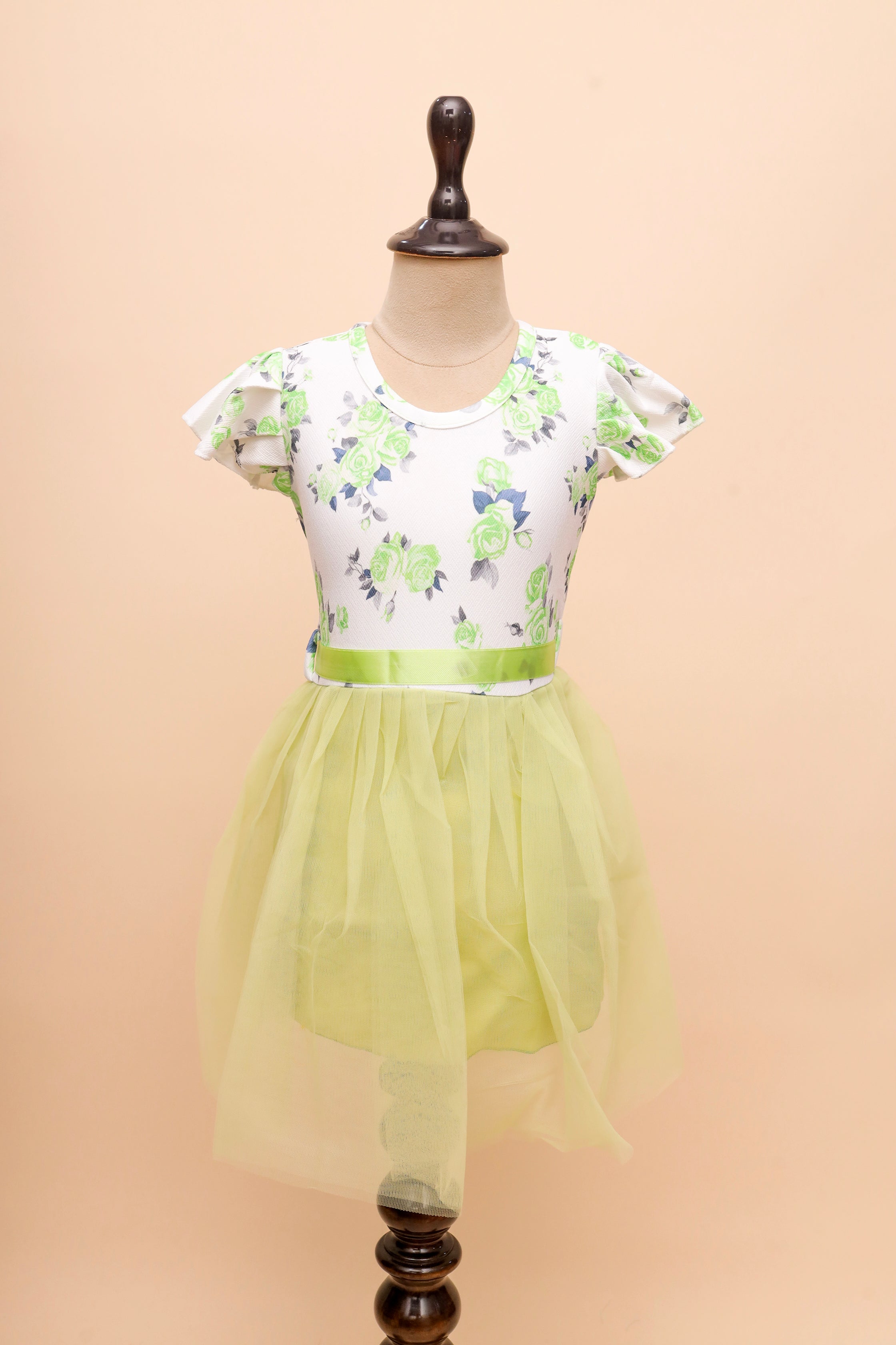 Mint Garden Tulle Frock
