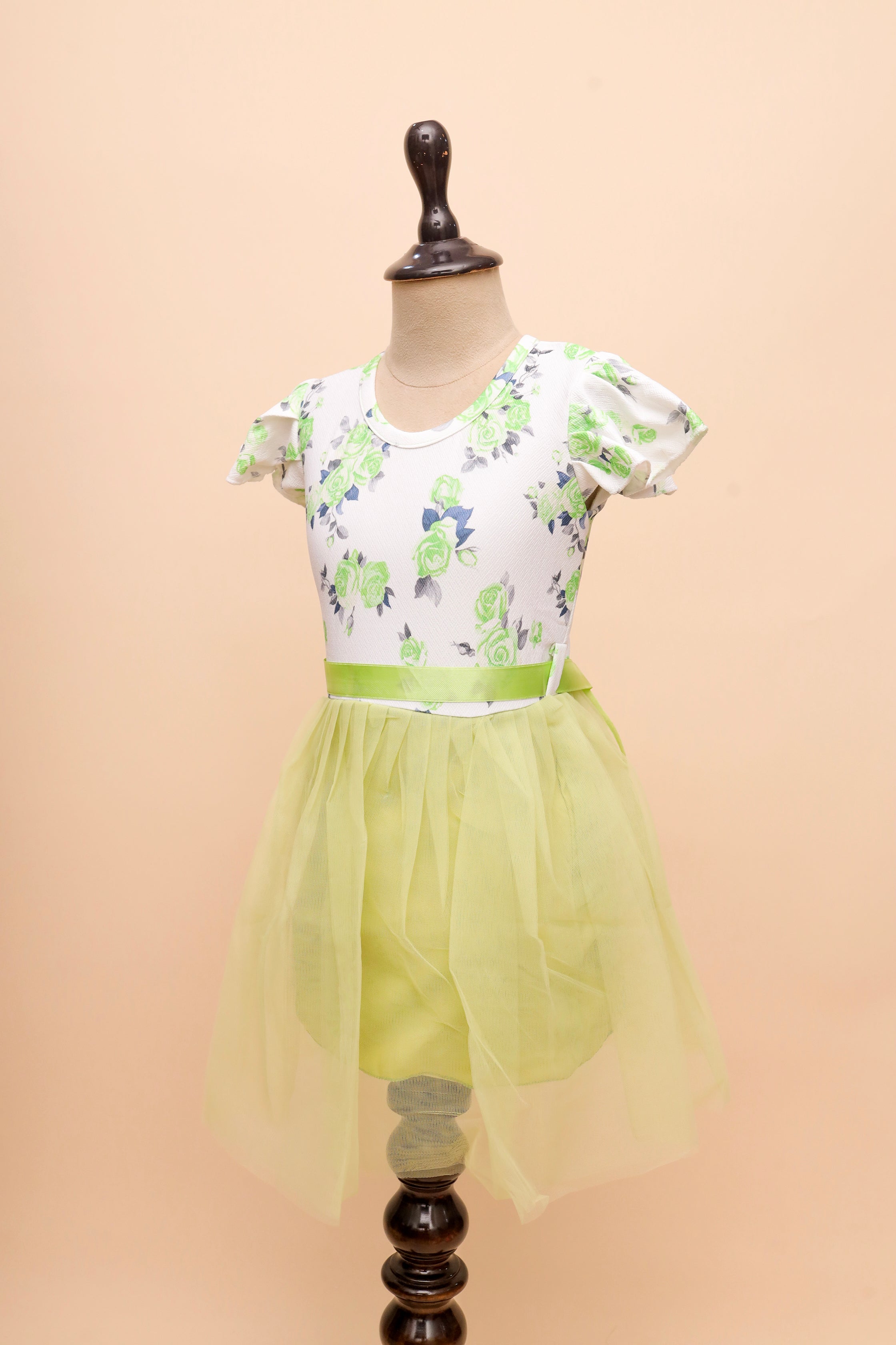 Mint Garden Tulle Frock