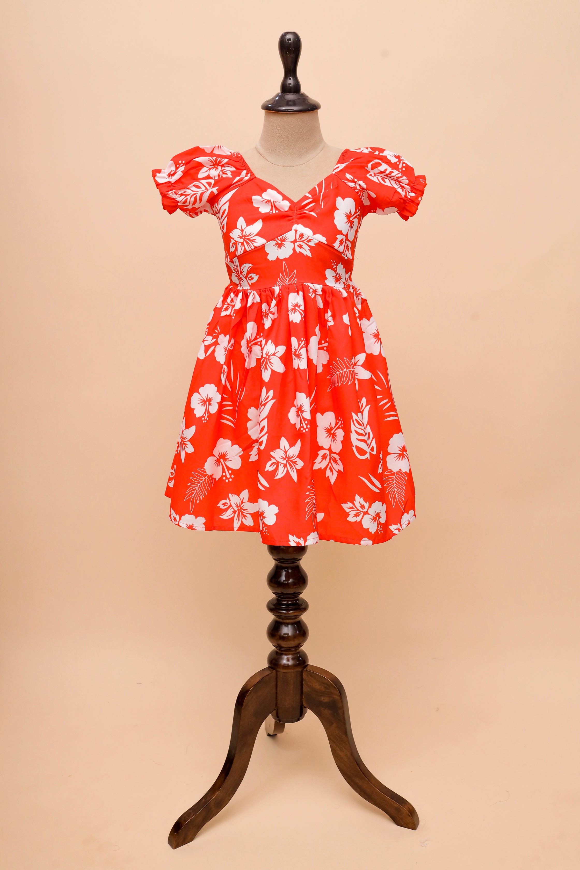 Tropical Hibiscus Frock