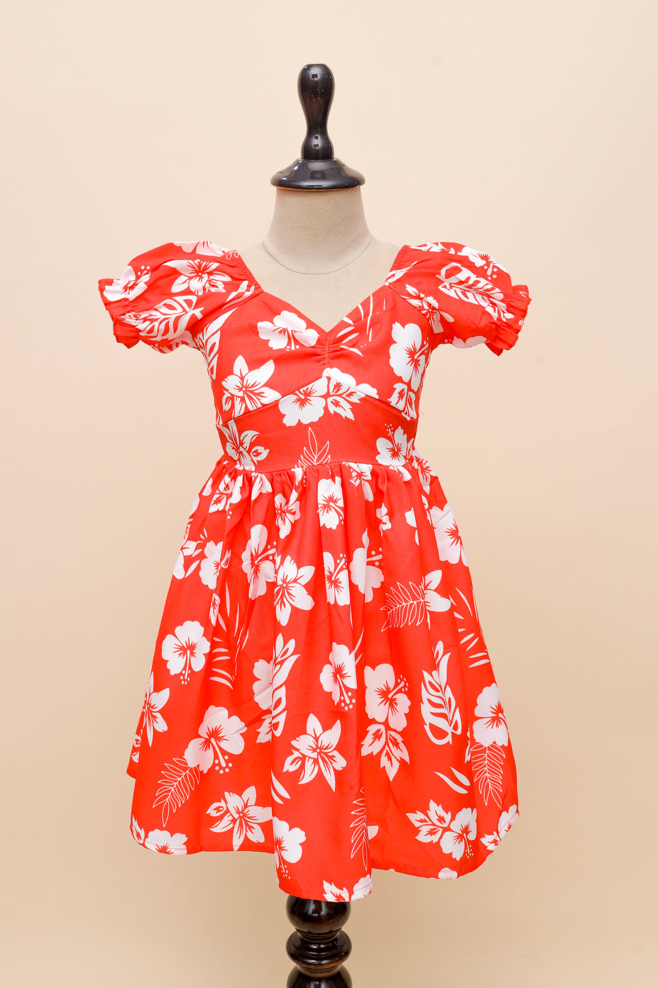 Tropical Hibiscus Frock