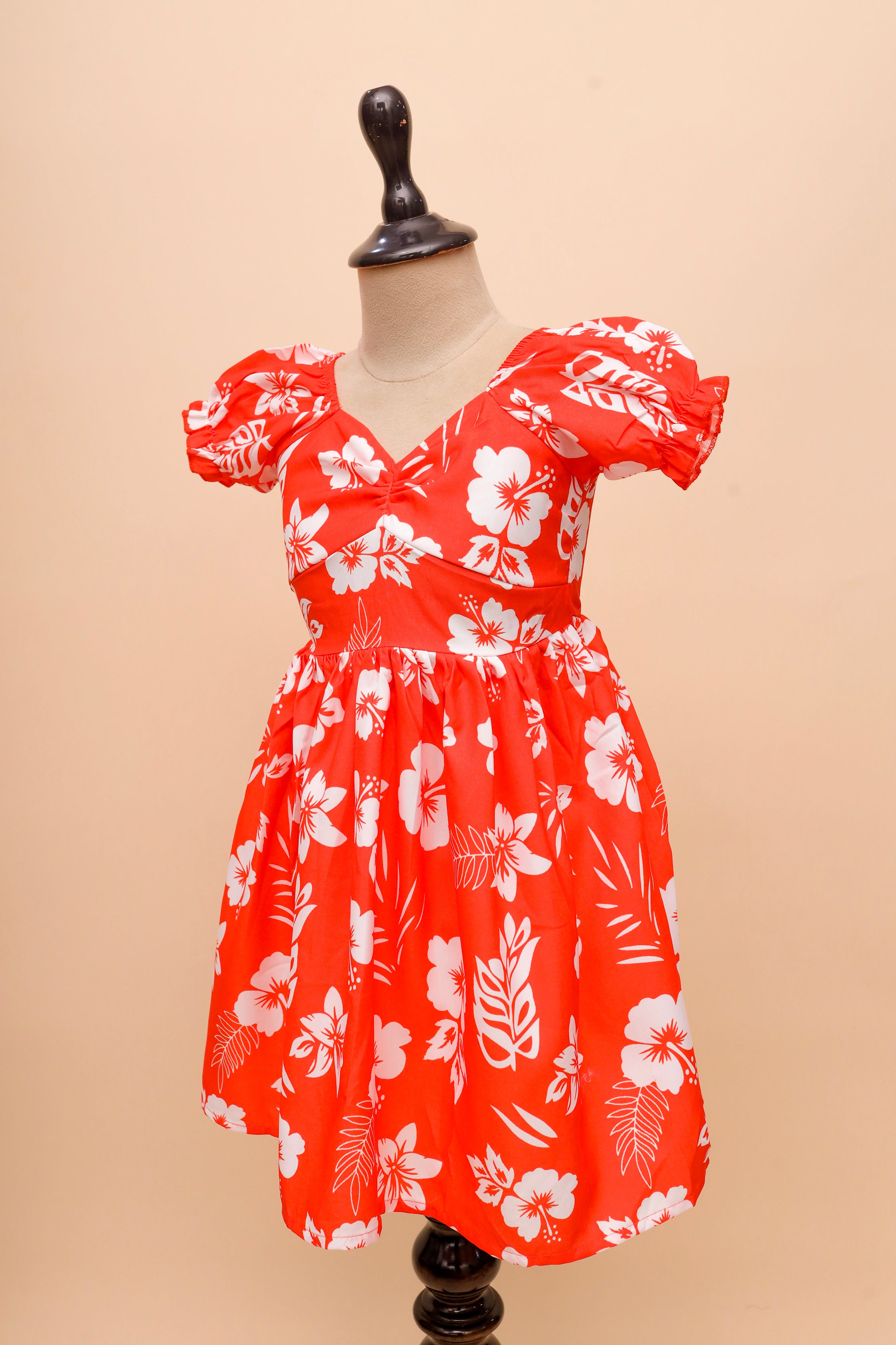 Tropical Hibiscus Frock