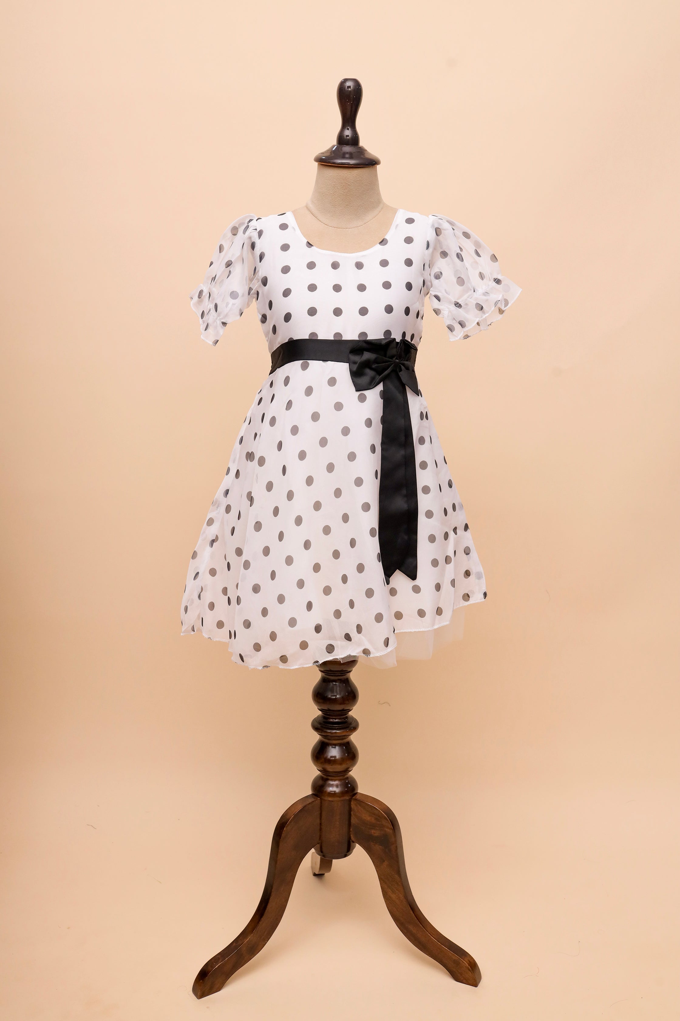 Classic Polka Bow Frock
