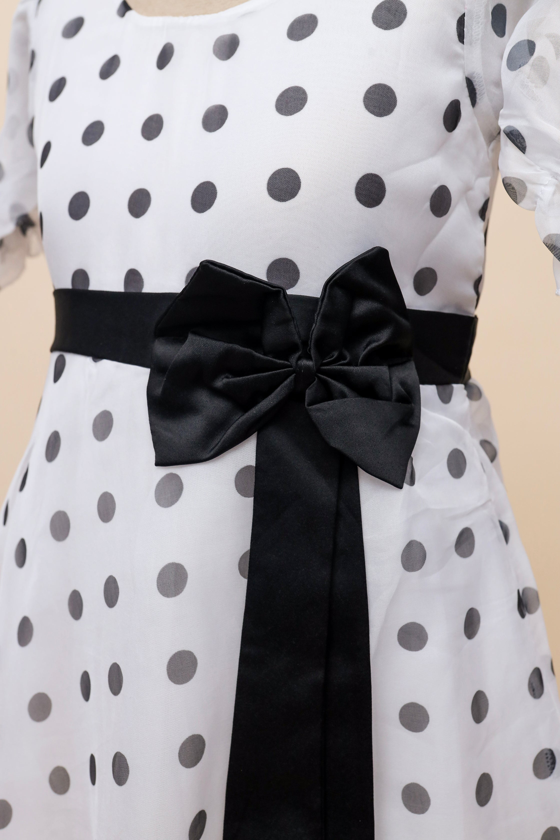 Classic Polka Bow Frock
