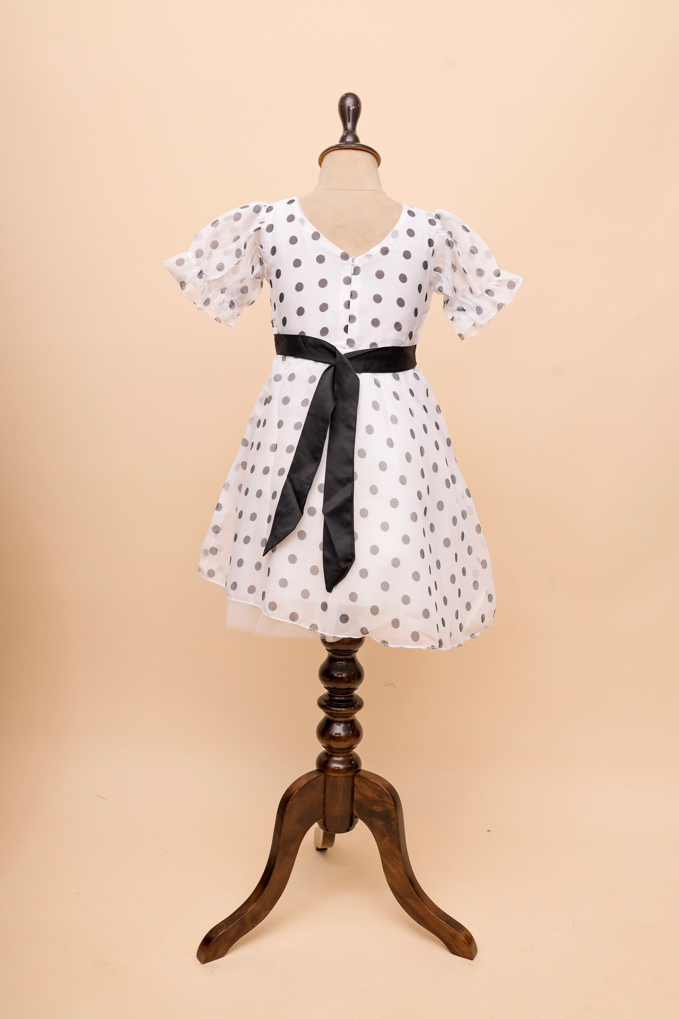 Classic Polka Bow Frock