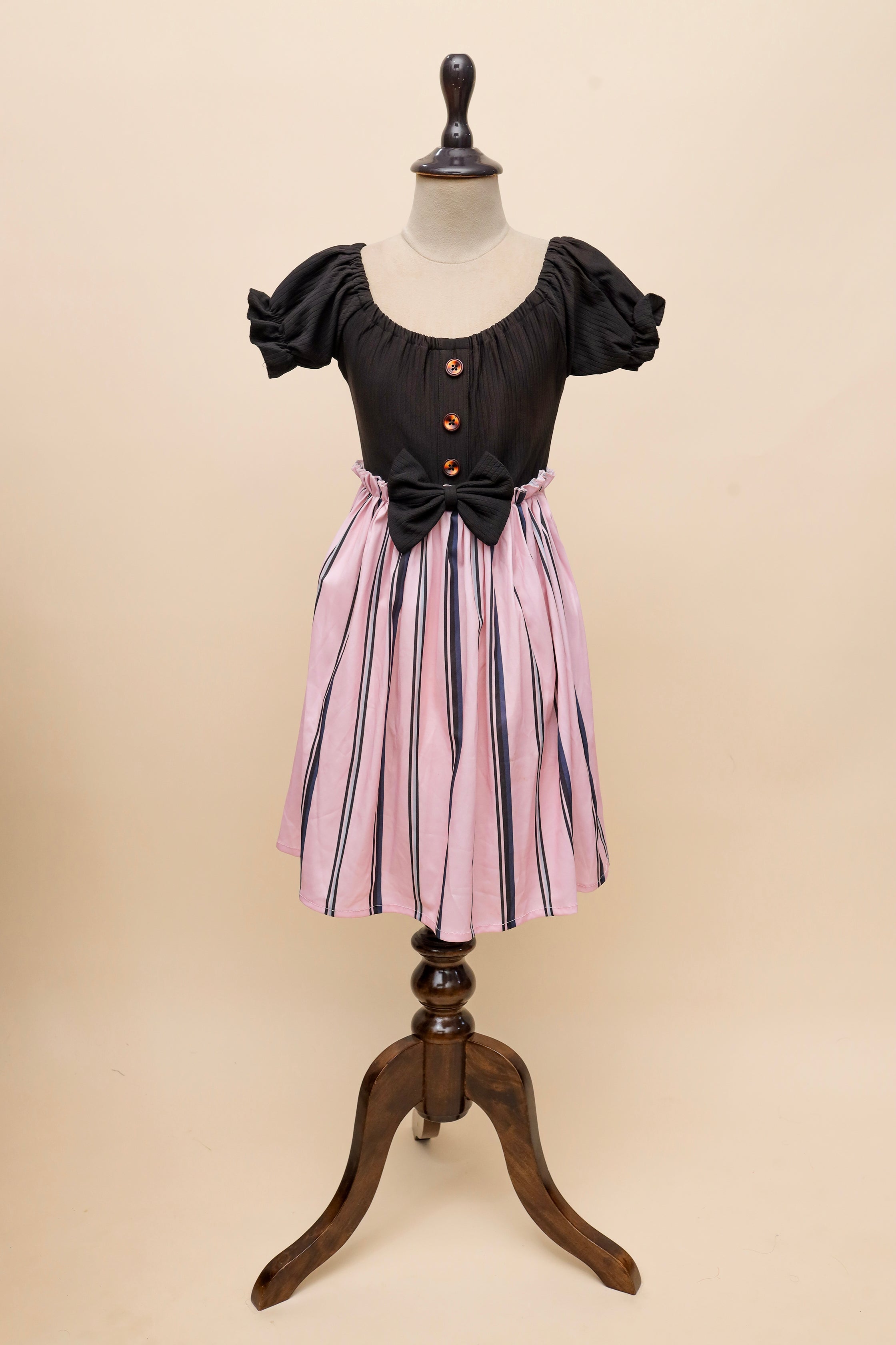 Candy Stripe Bow Frock