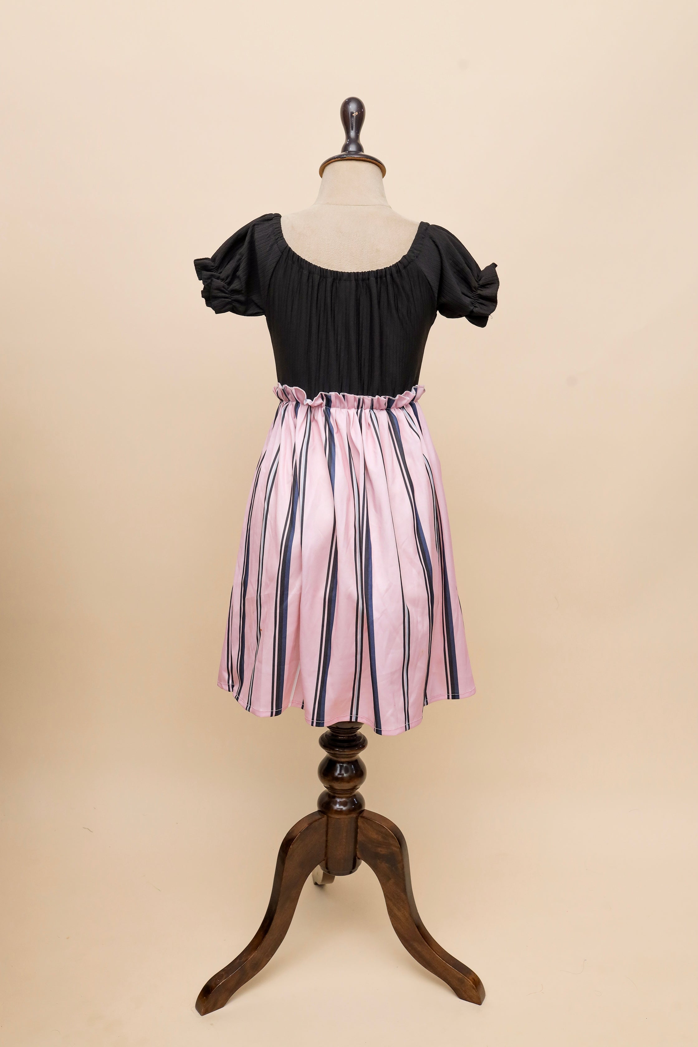 Candy Stripe Bow Frock